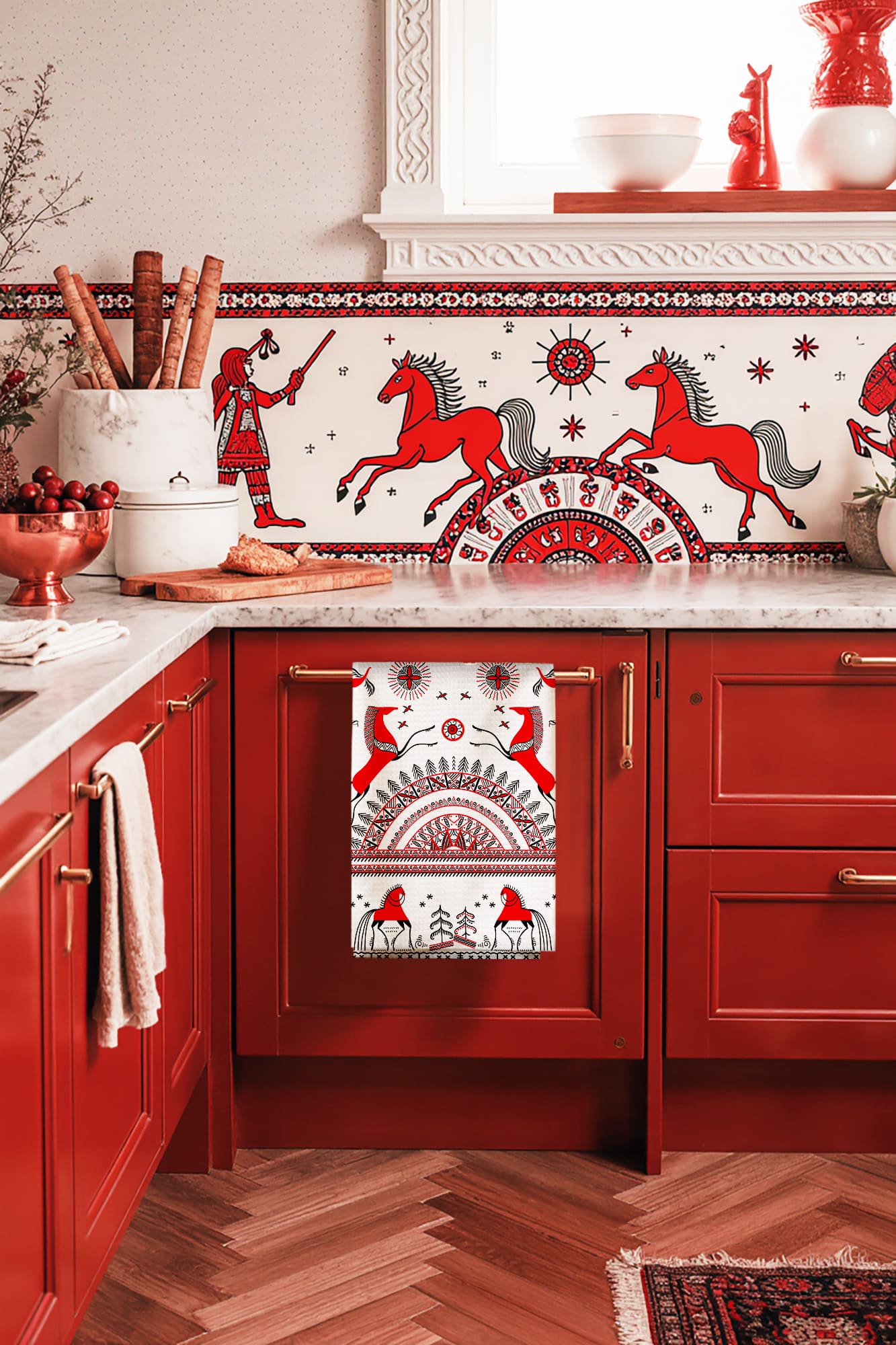 Комплект полотенец Унисон Мезенская 3