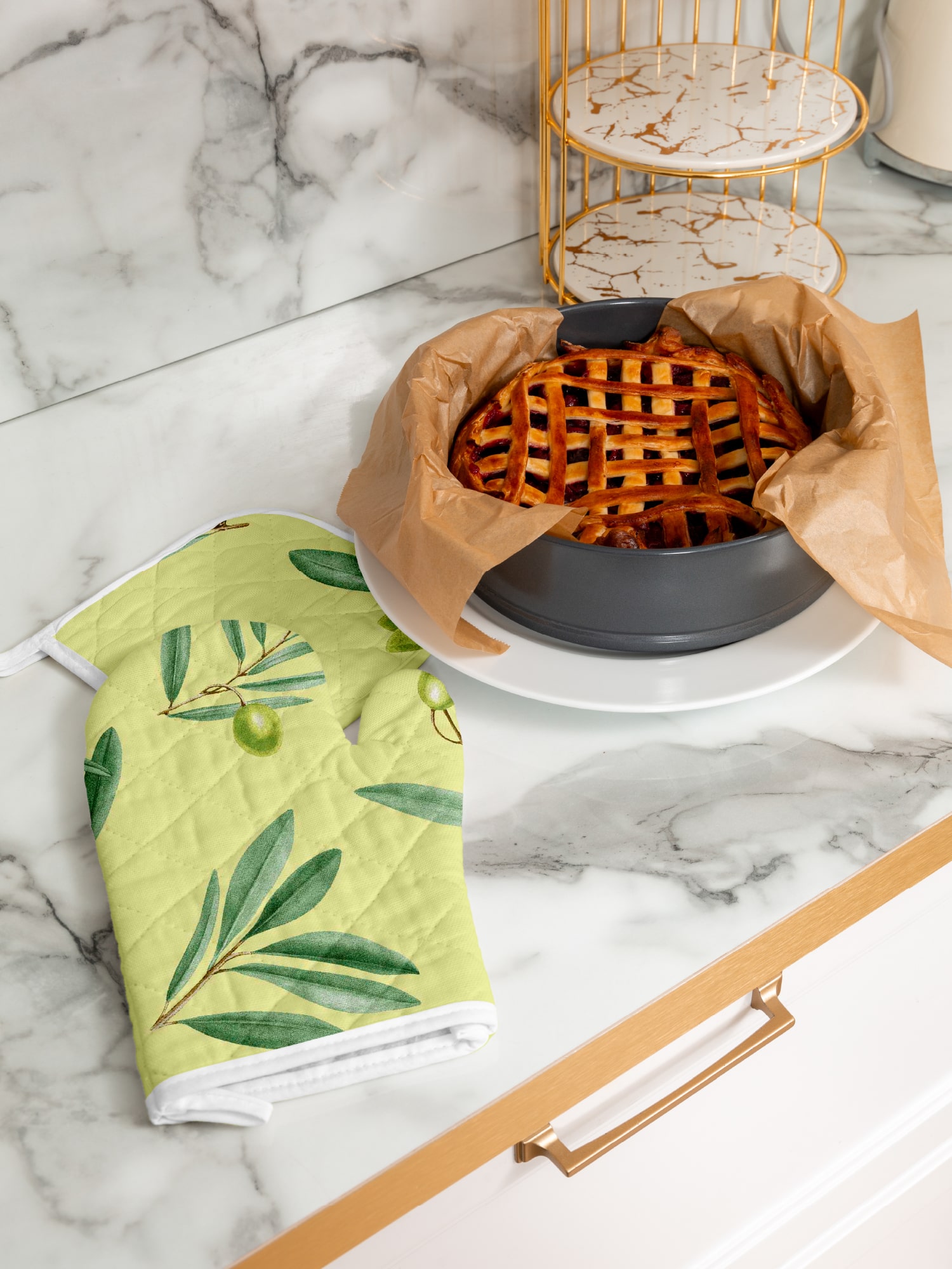 Комплект кухонный Унисон Olive 1