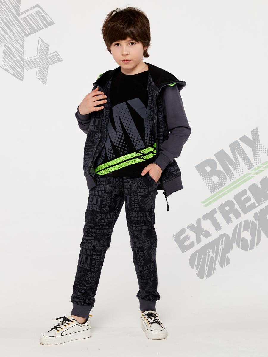 Брюки Bike Riders Серо-синий Рисунок, Juno 1