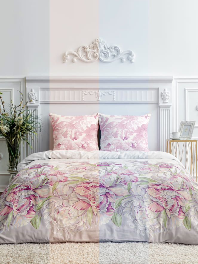 Постельное бельё Mia Cara Царство пионов 2/2 2