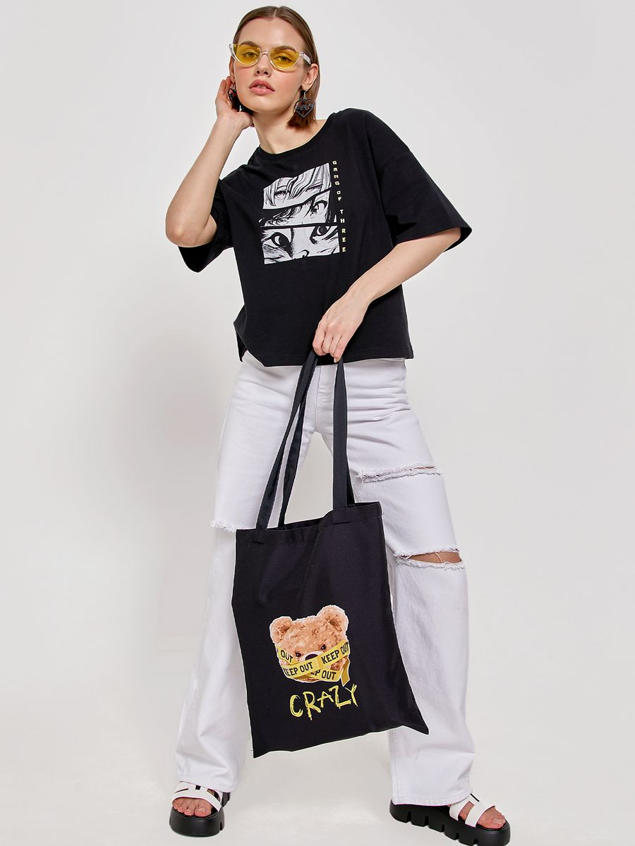 Сумка-шоппер Crazy Getup Crazy bear 2