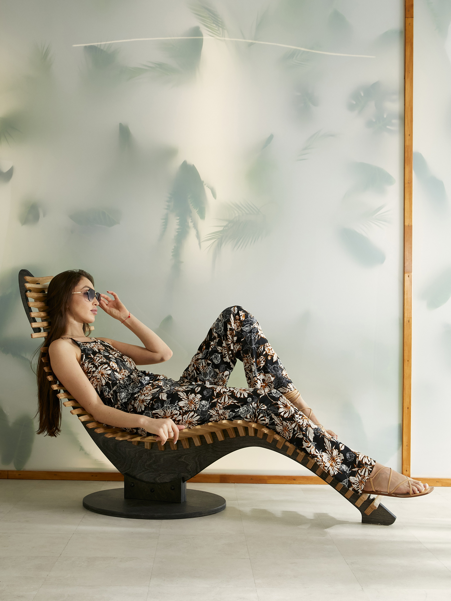 Комплект Mademoiselle Juju Черный Цветы, Mia Cara 6