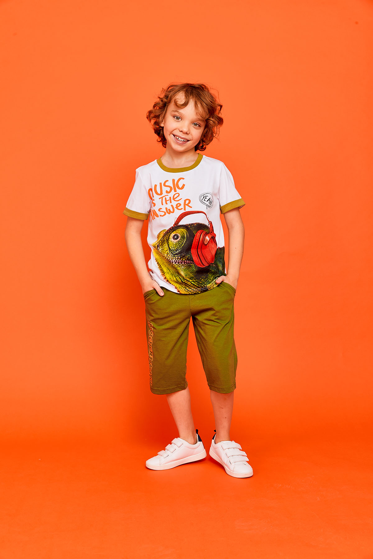 Футболка для мальчика "Chameleon", Juno 3