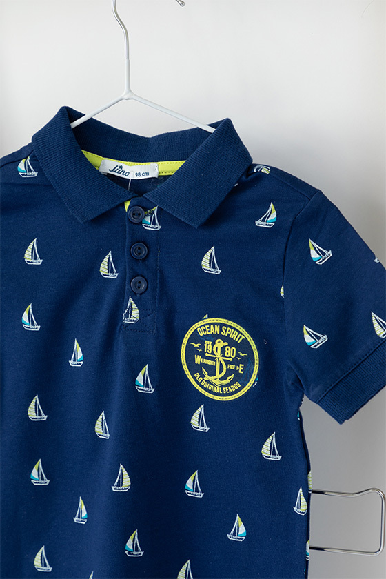 Рубашка поло / футболка поло для мальчика, Juno 4