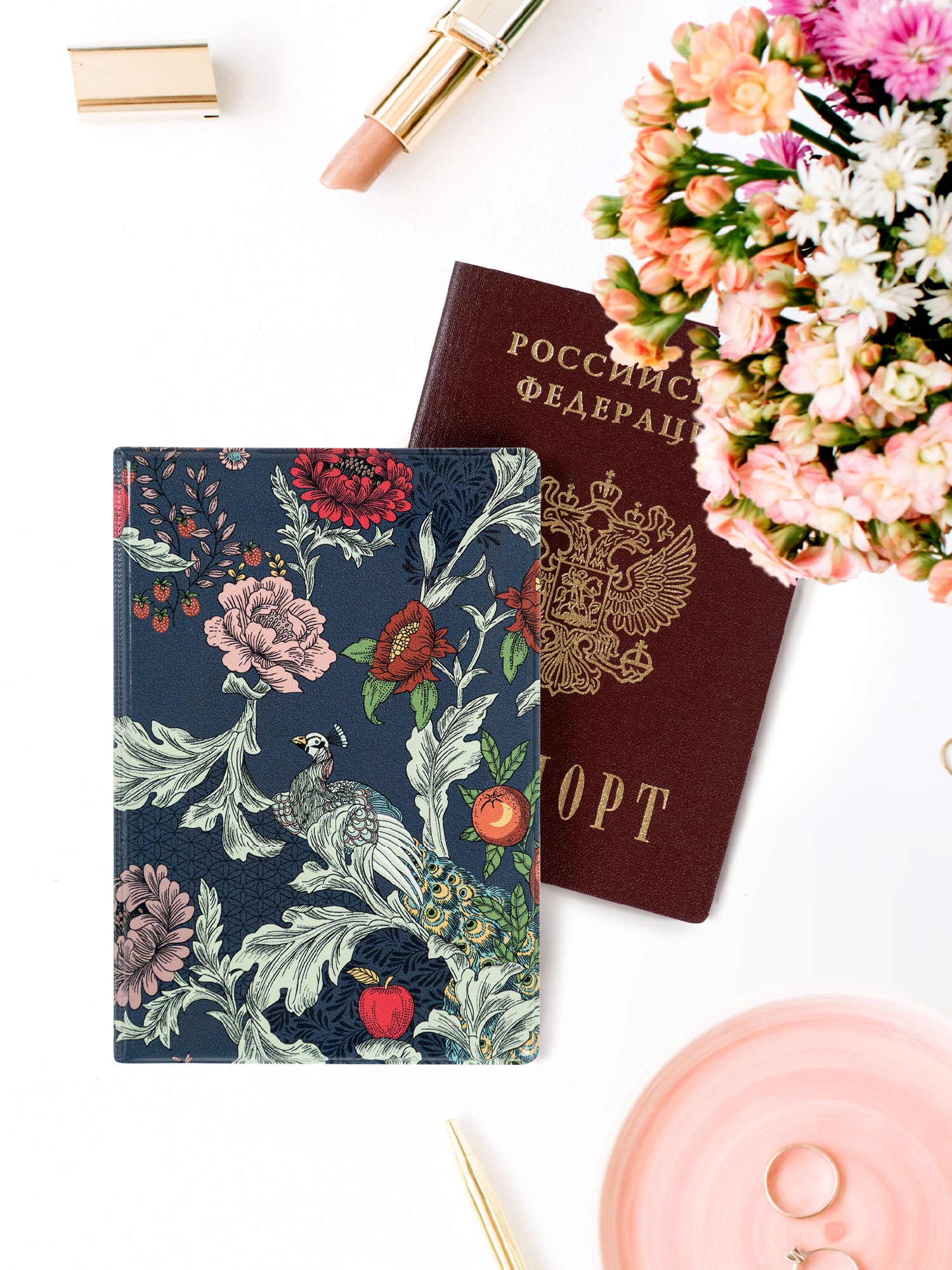 Обложка для паспорта "Mia Cara" Edem 5