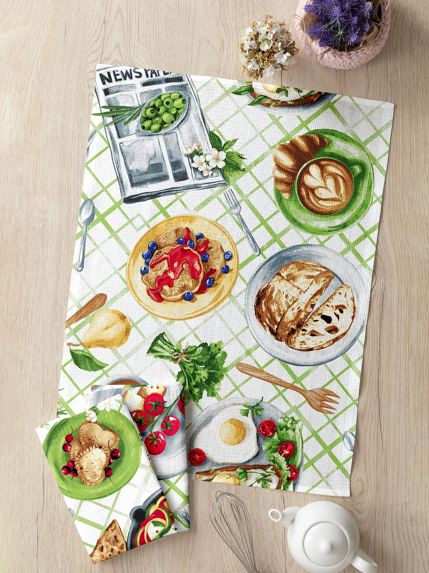 Комплект полотенец Mia Cara Brunch 1