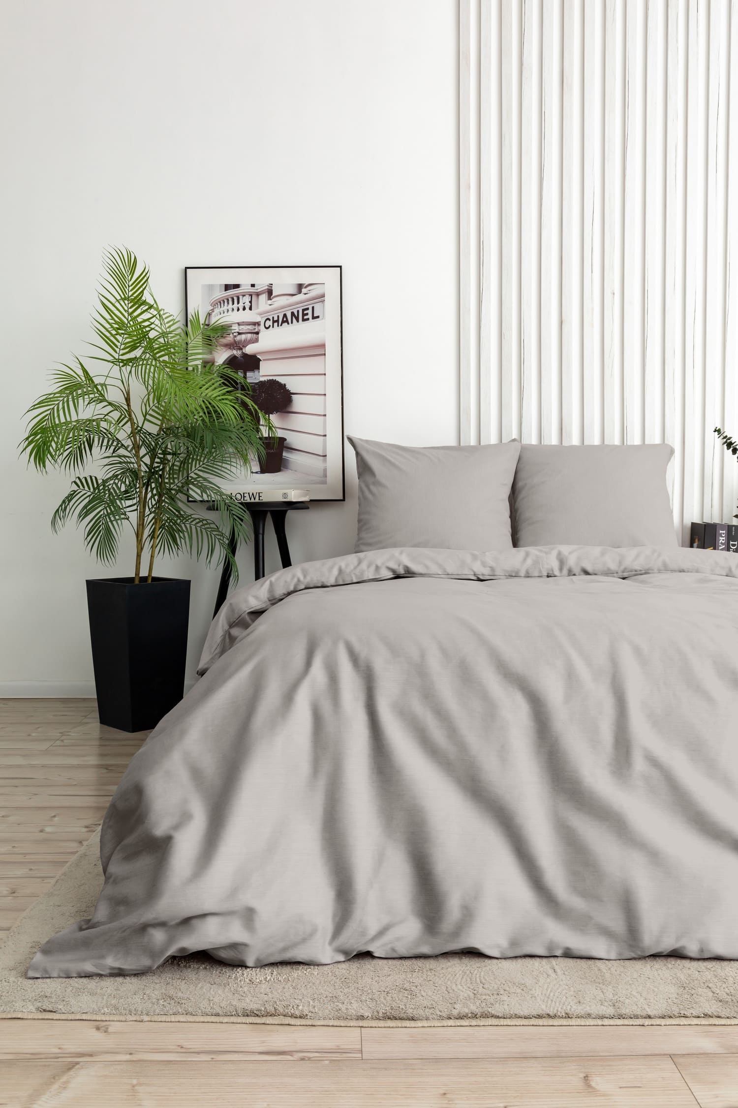 Постельное бельё Флоранс Серый светлый 0