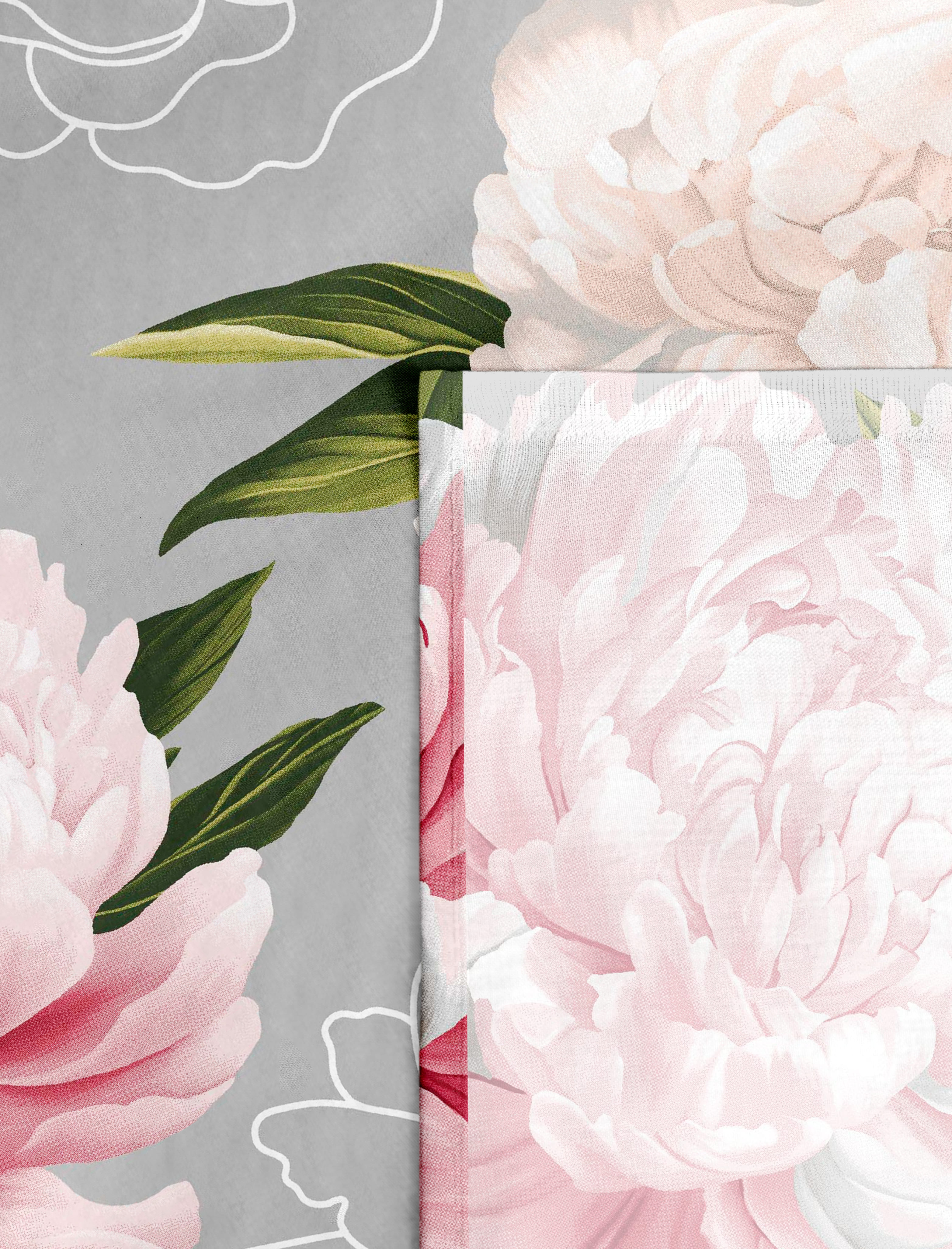 Комплект наволочек Унисон Прикосновение пиона 2