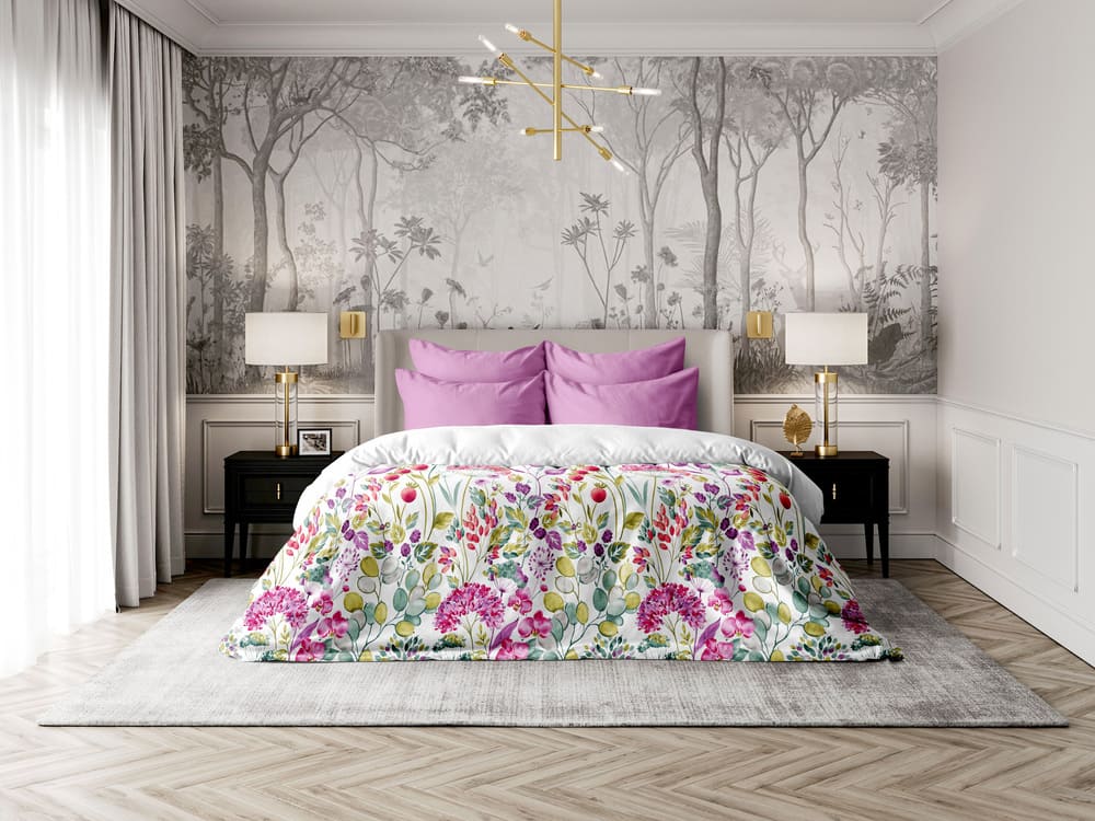 Постельное бельё Mia Cara Цветочный калейдоскоп 1