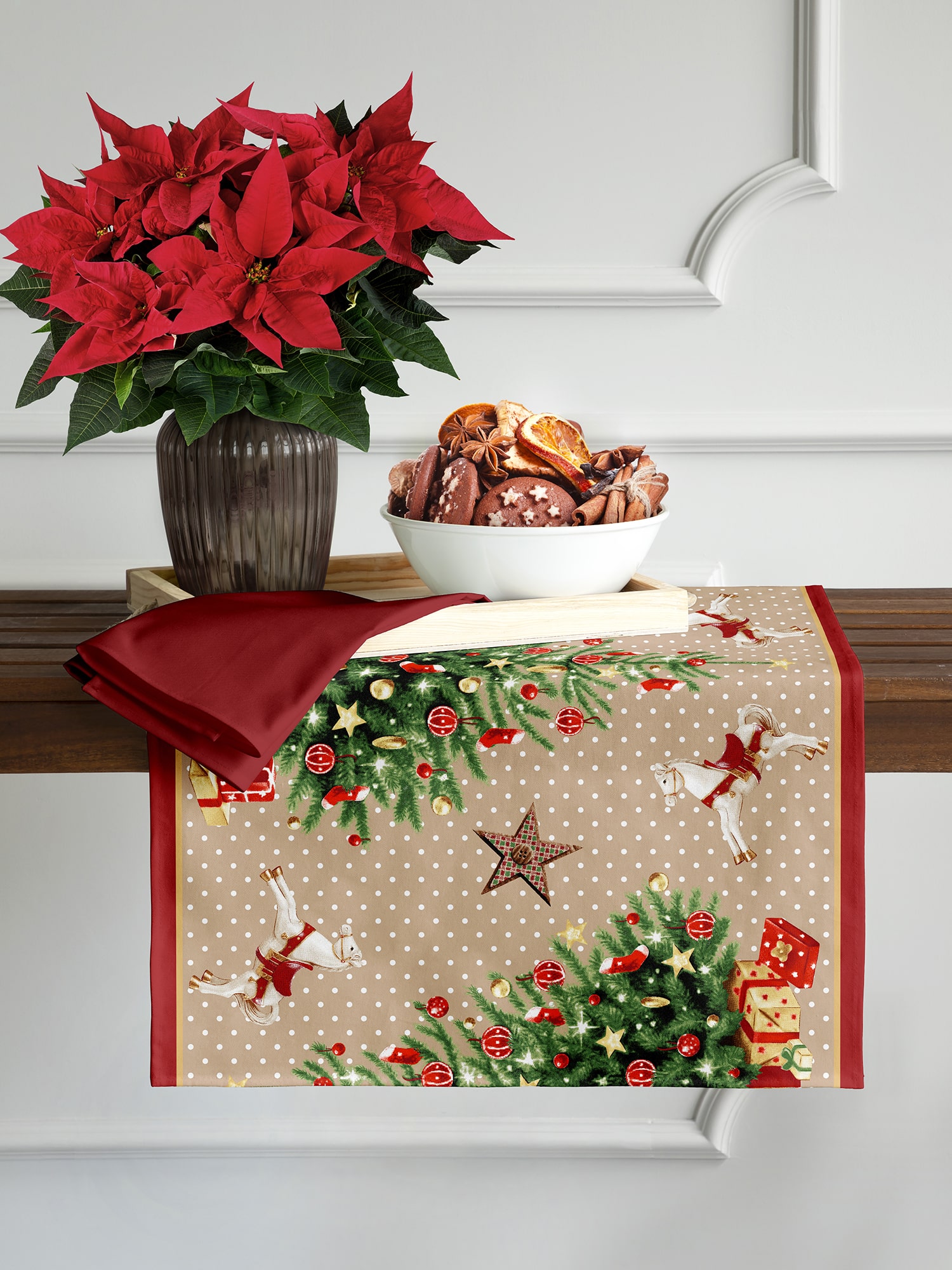 Скатерть-дорожка Mia Cara Альпийская сказка 0