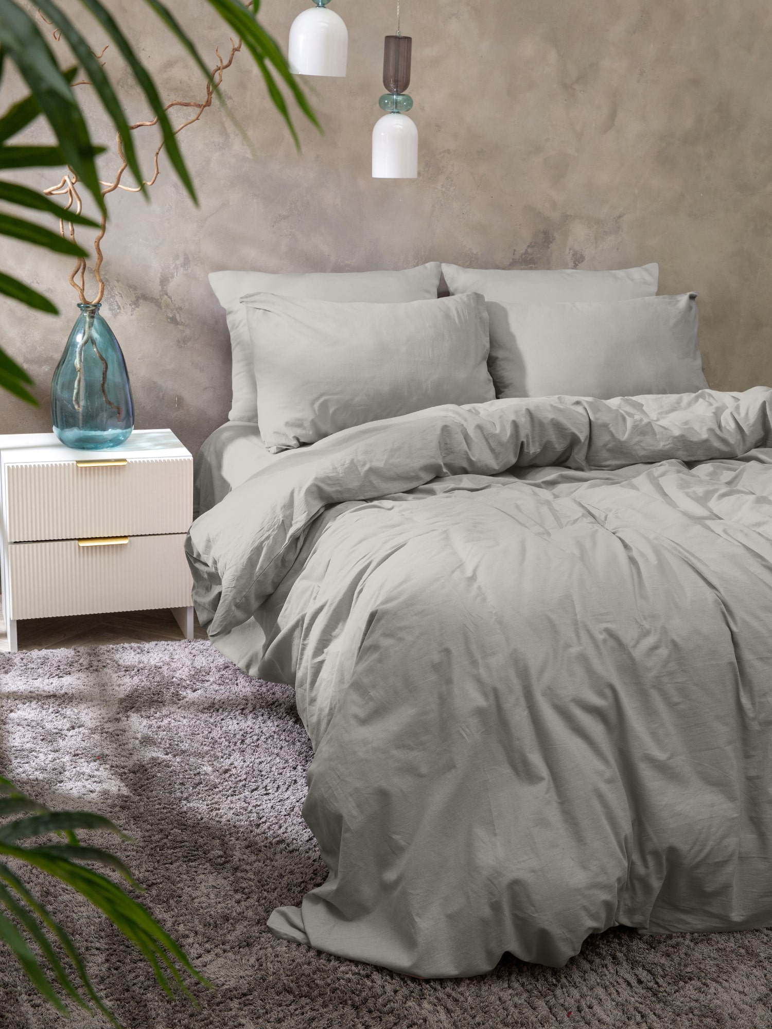 Постельное бельё Унисон Grey 0