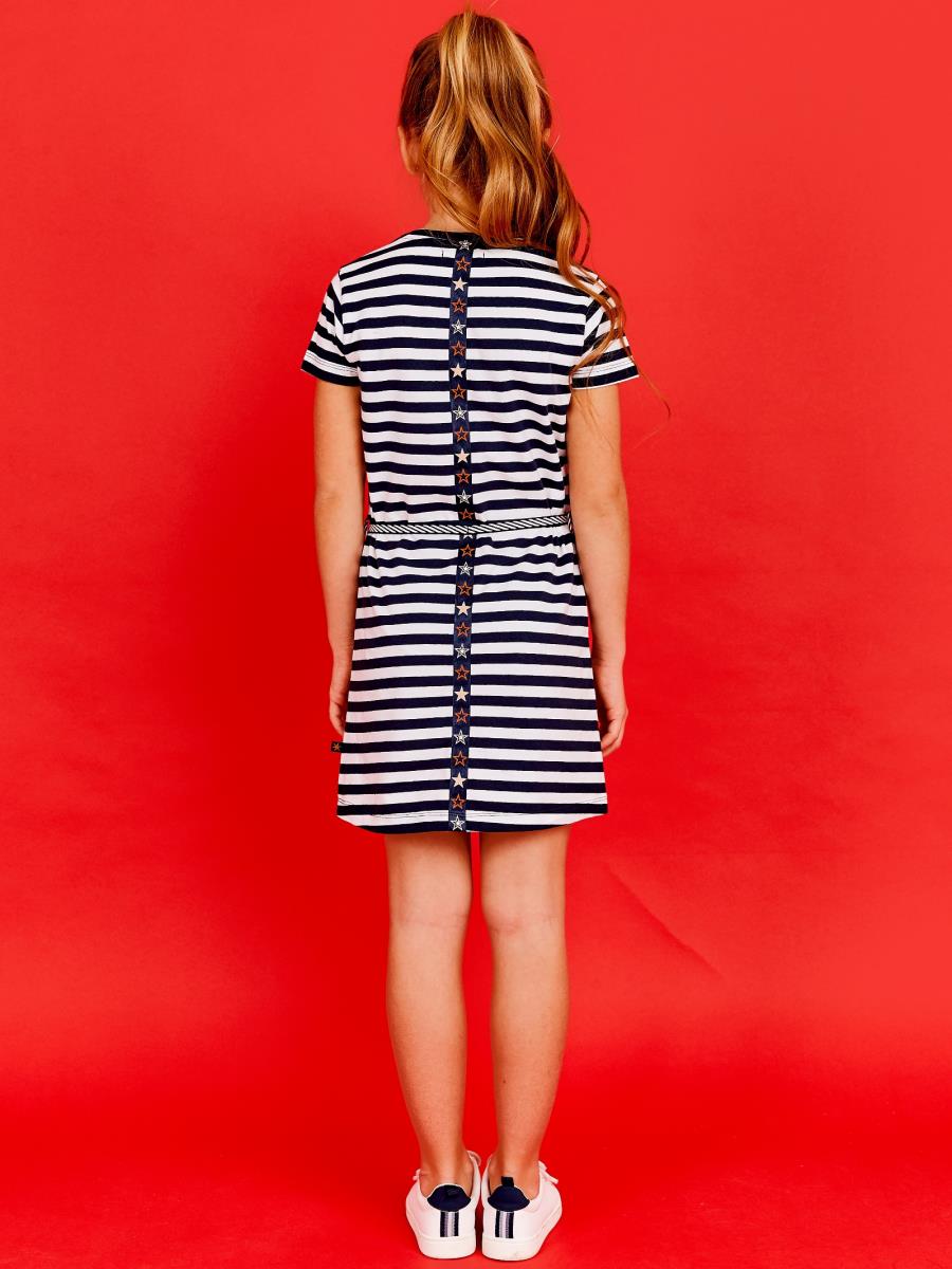 Платье Juno Сине-белая полоска 1