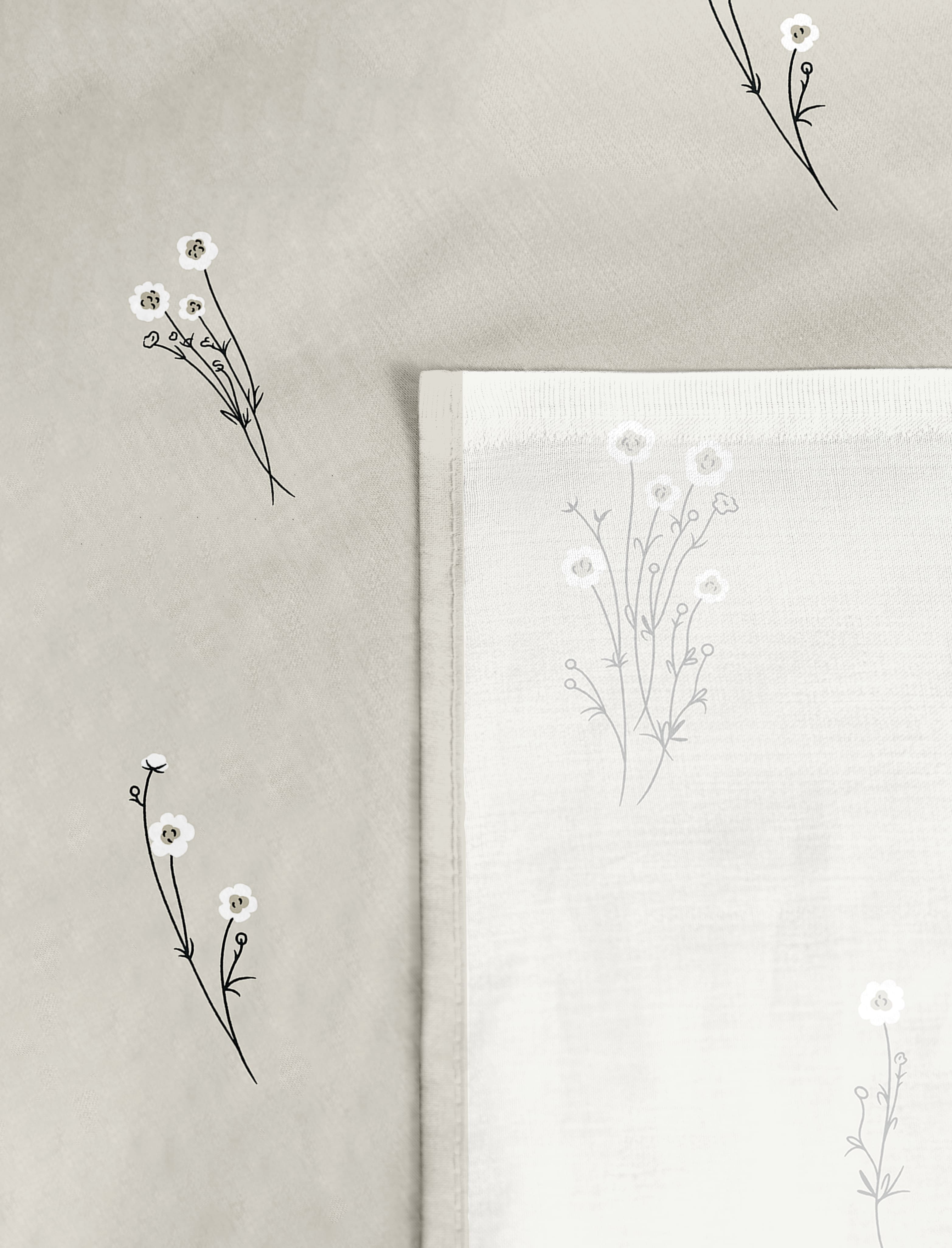 Простыня Унисон Гербарий 2