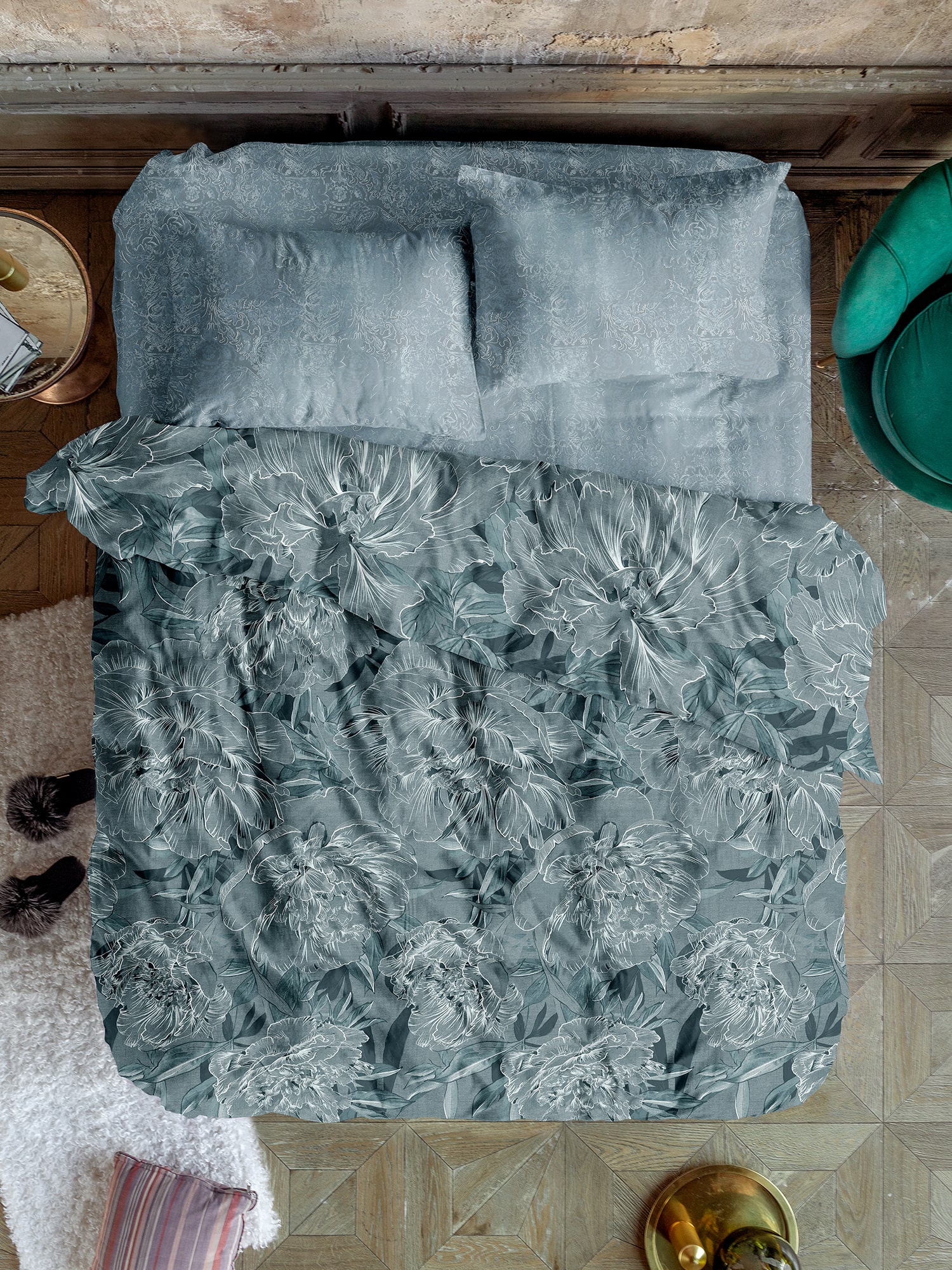 Постельное бельё Mia Cara Сияние ночи 1