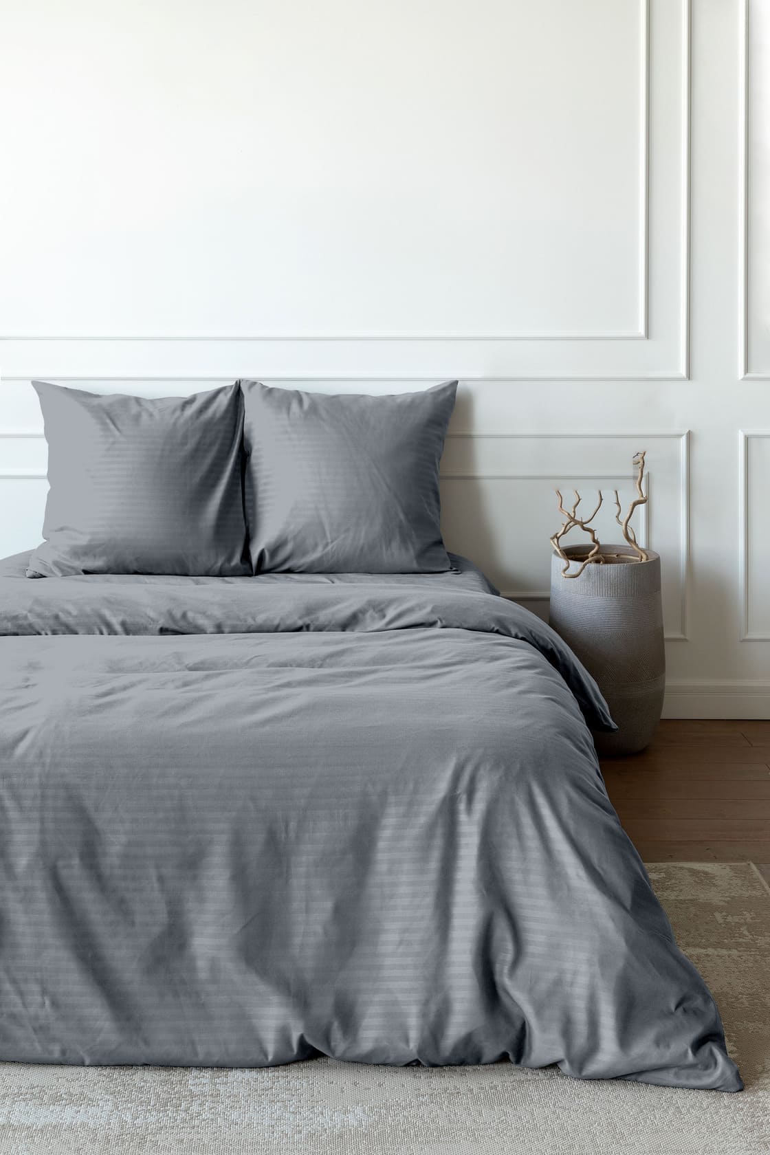 Постельное бельё Унисон Серый 3