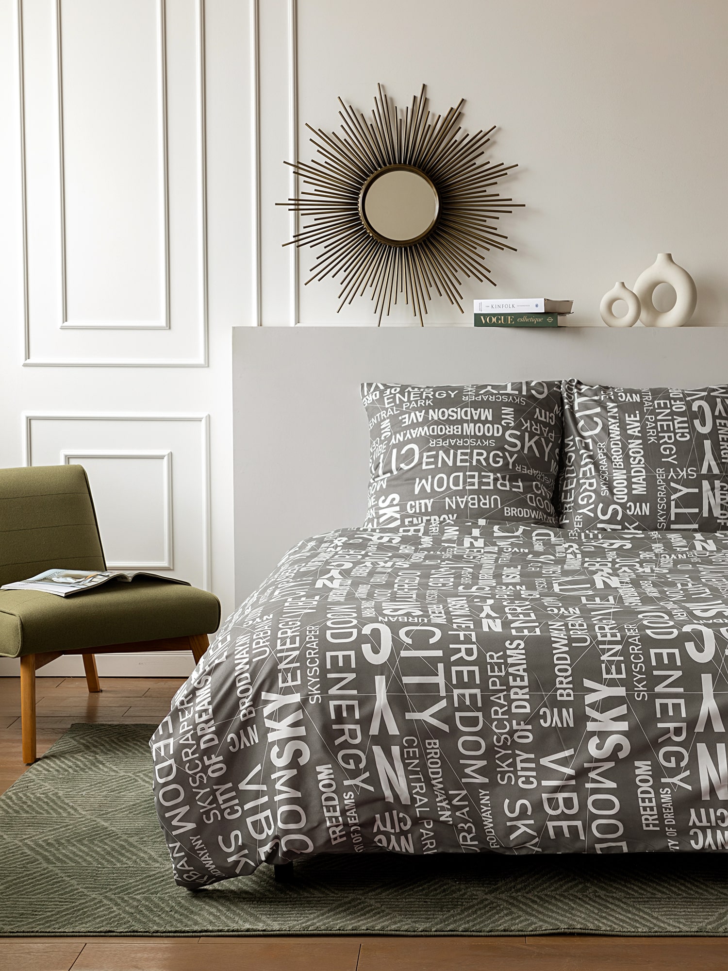 Постельное бельё Унисон Voices 0