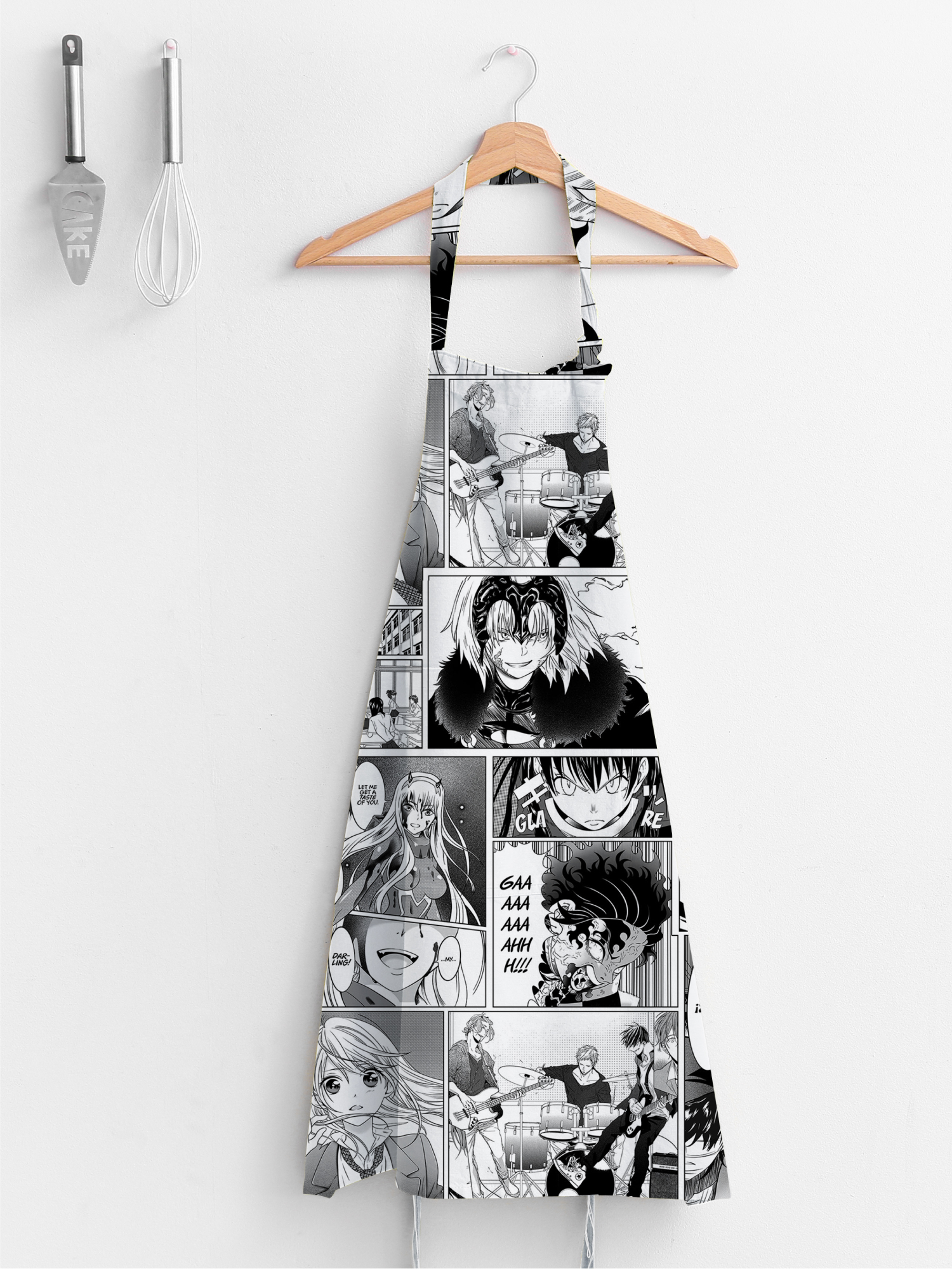Фартук с карманом Crazy Getup Manga anime 1