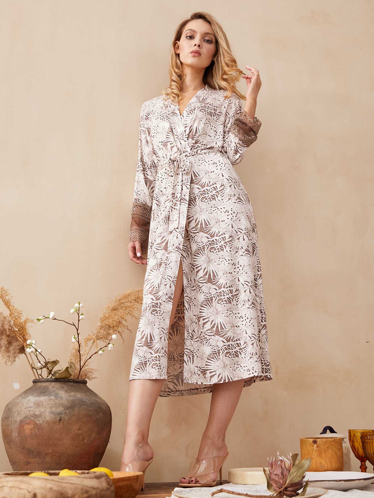 Халат La Trufell цветы, Mia Cara 6