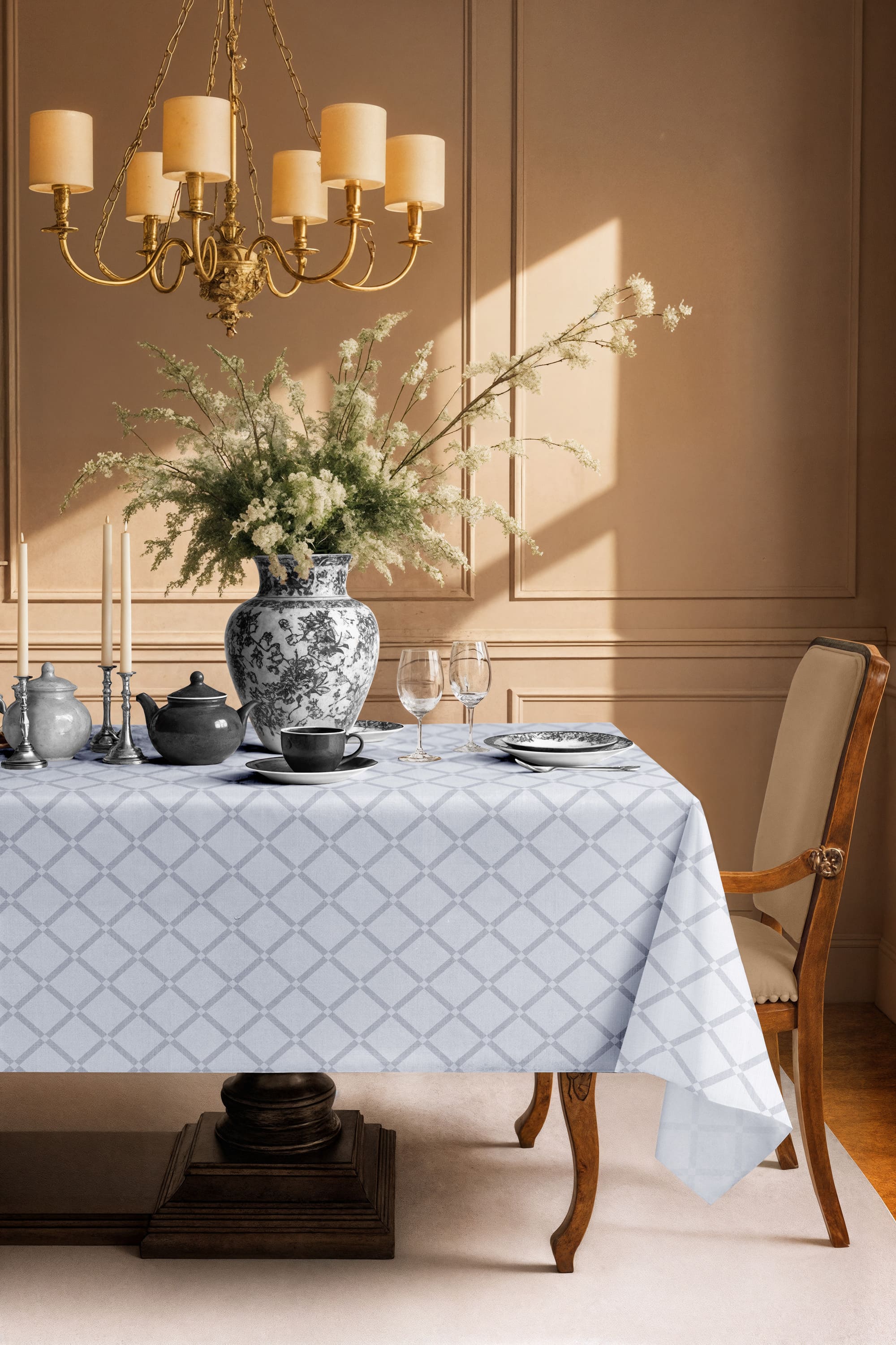 Скатерть Mia Cara Решетка 3