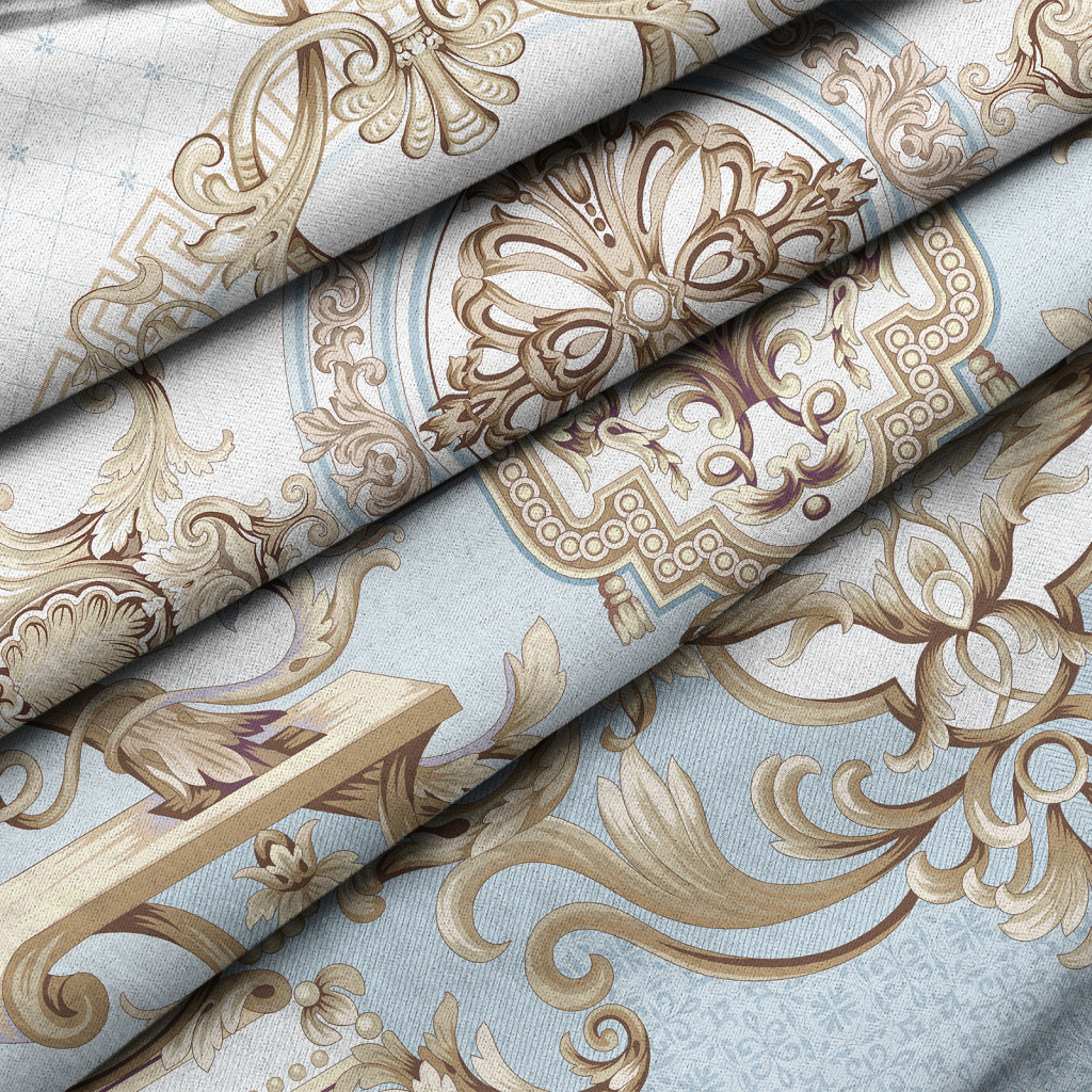 Скатерть рогожка "Гермес", Mia Cara 3