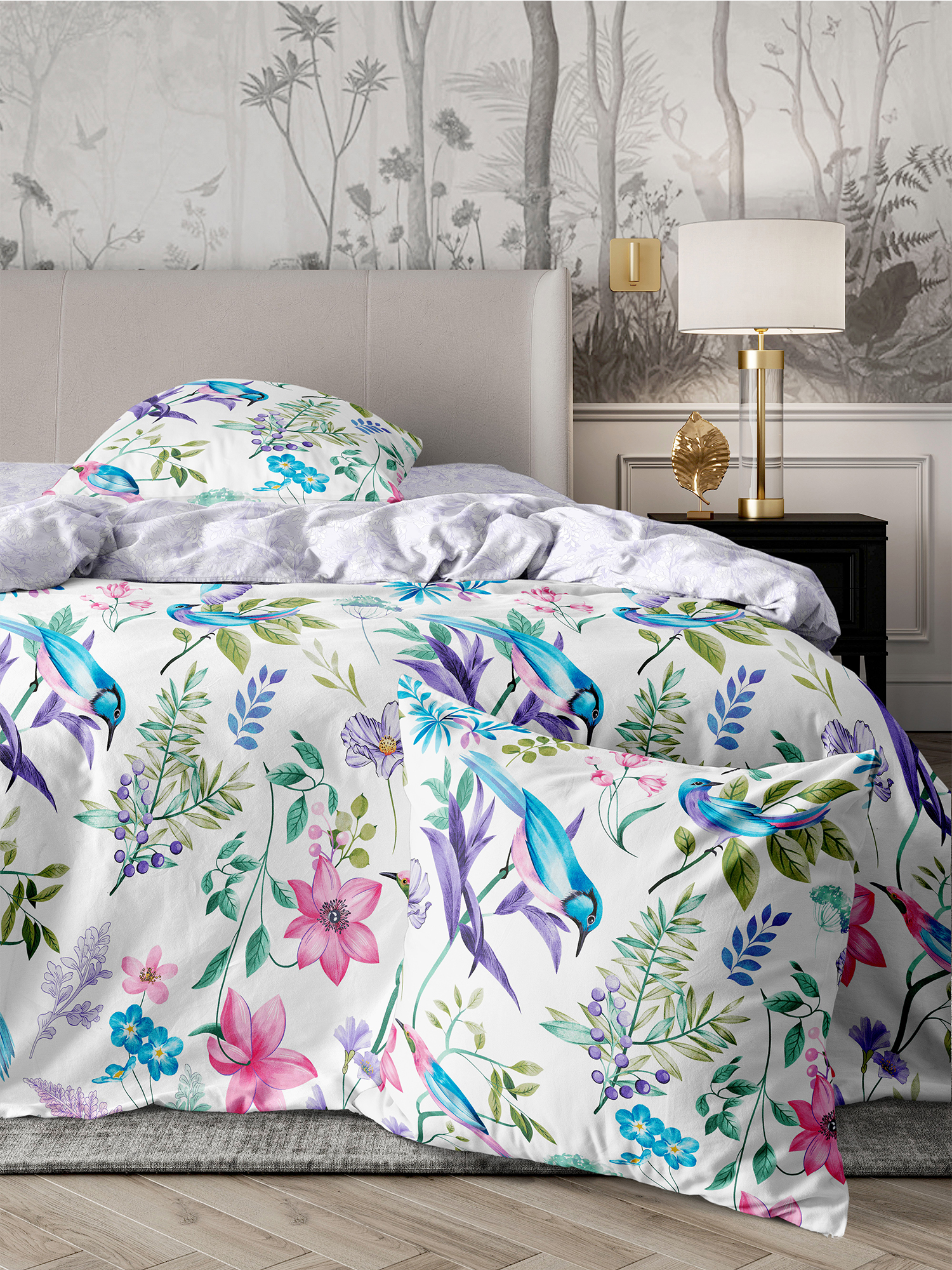 Постельное бельё Mia Cara Purple Paradise 1