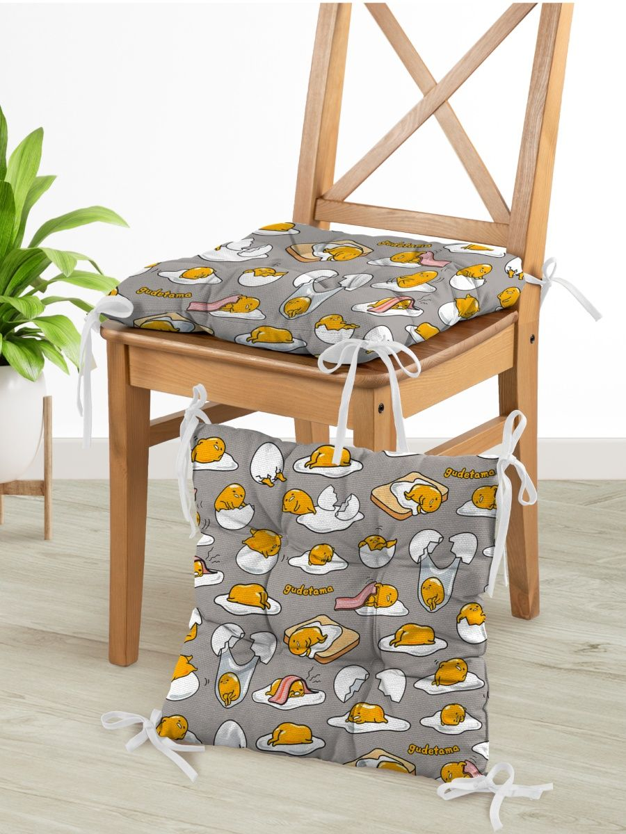 Комплект подушек на стул Непоседа Gudetama 0