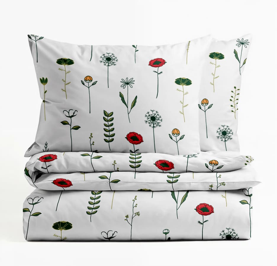 Комплект наволочек Унисон Цветущий Белый 2