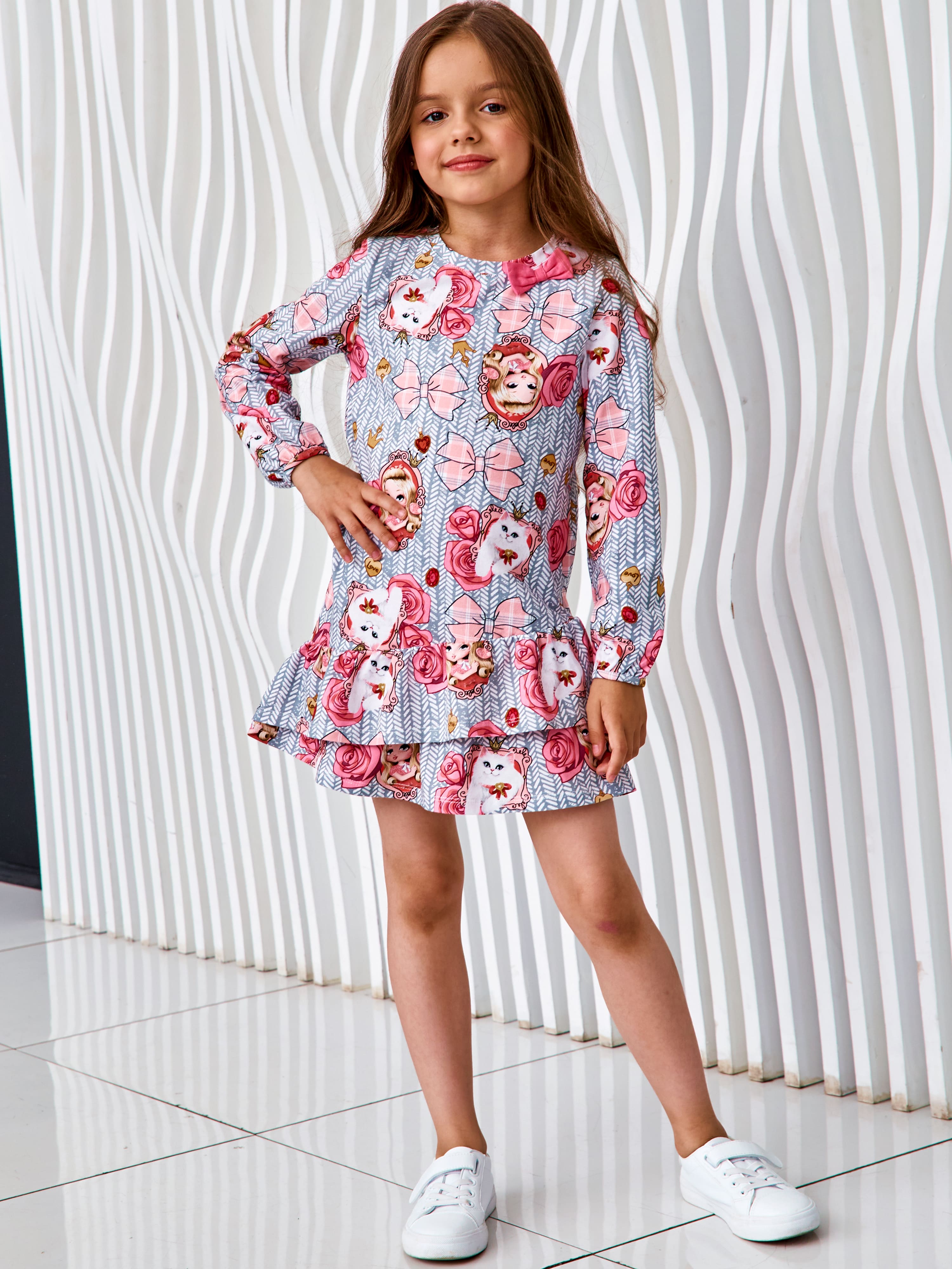 Платье Miss Pink  Рисунок, Juno 3