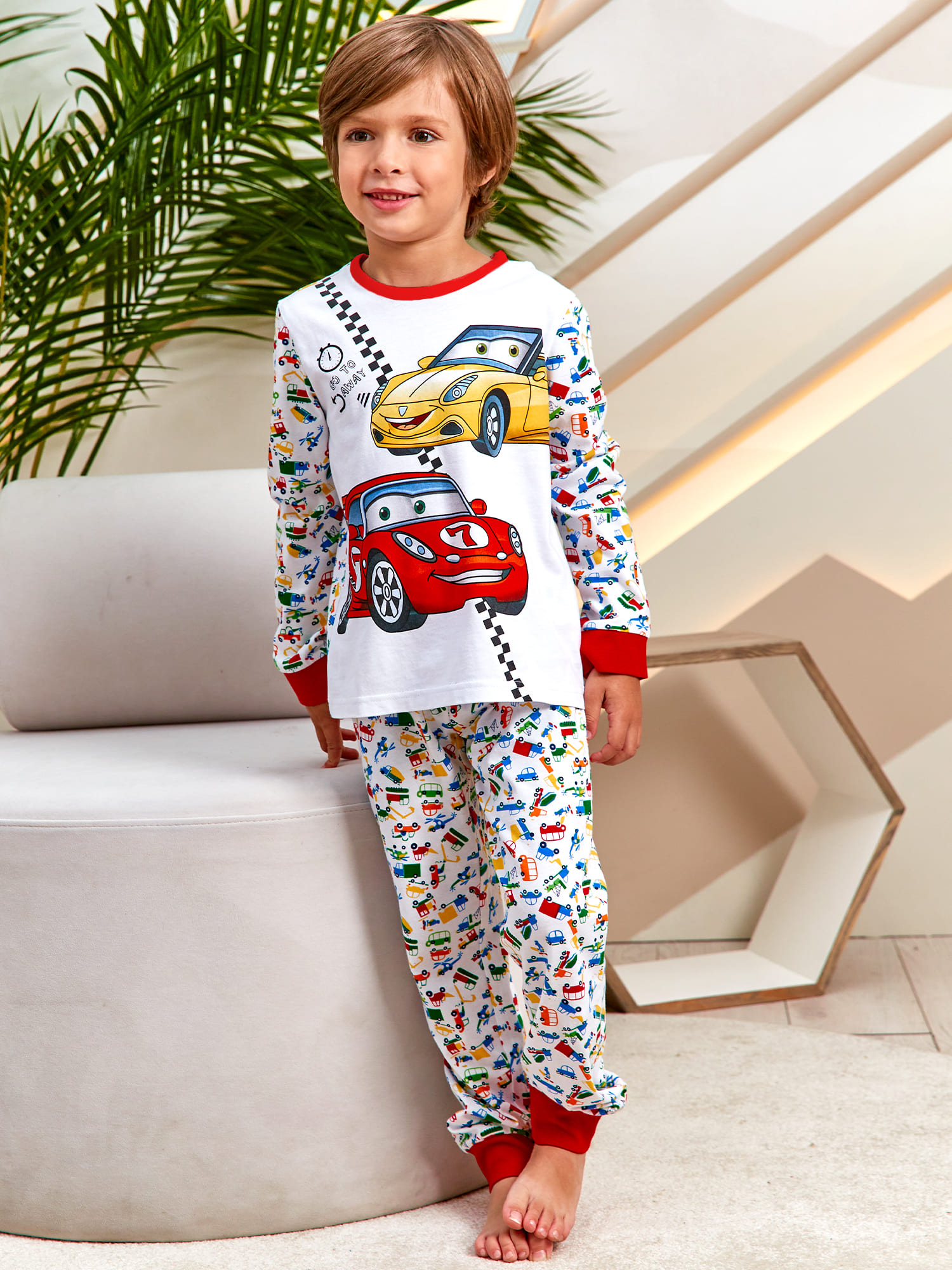 Пижама Juno Машинки 3