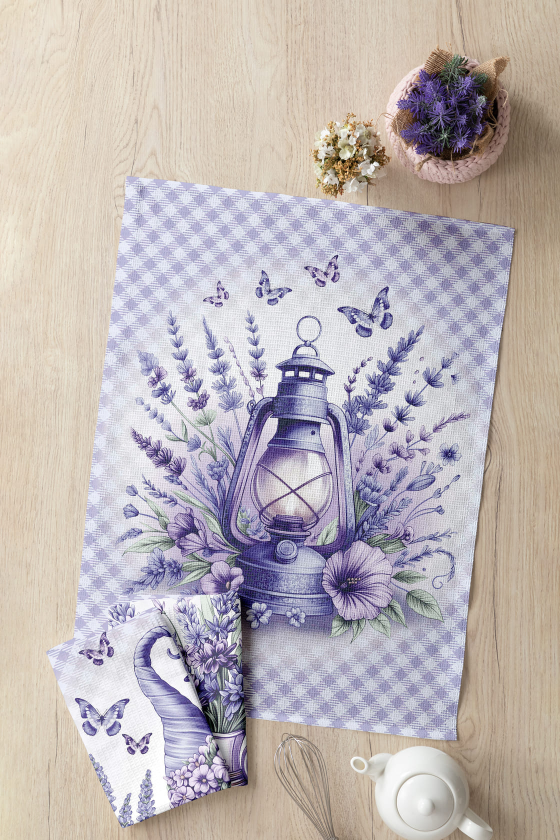 Комплект полотенец Mia Cara Лавандовый гном 4