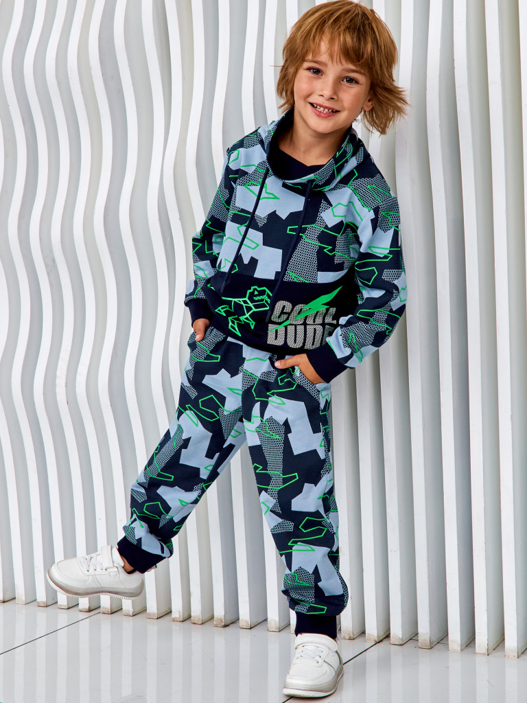 Худи с воротником-хомут "ROBOREX", серый, Juno 4