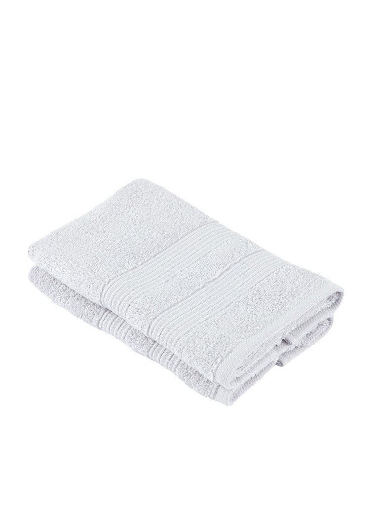 Комплект махровых полотенец "Raffle", жемчужно-серый, Унисон 2