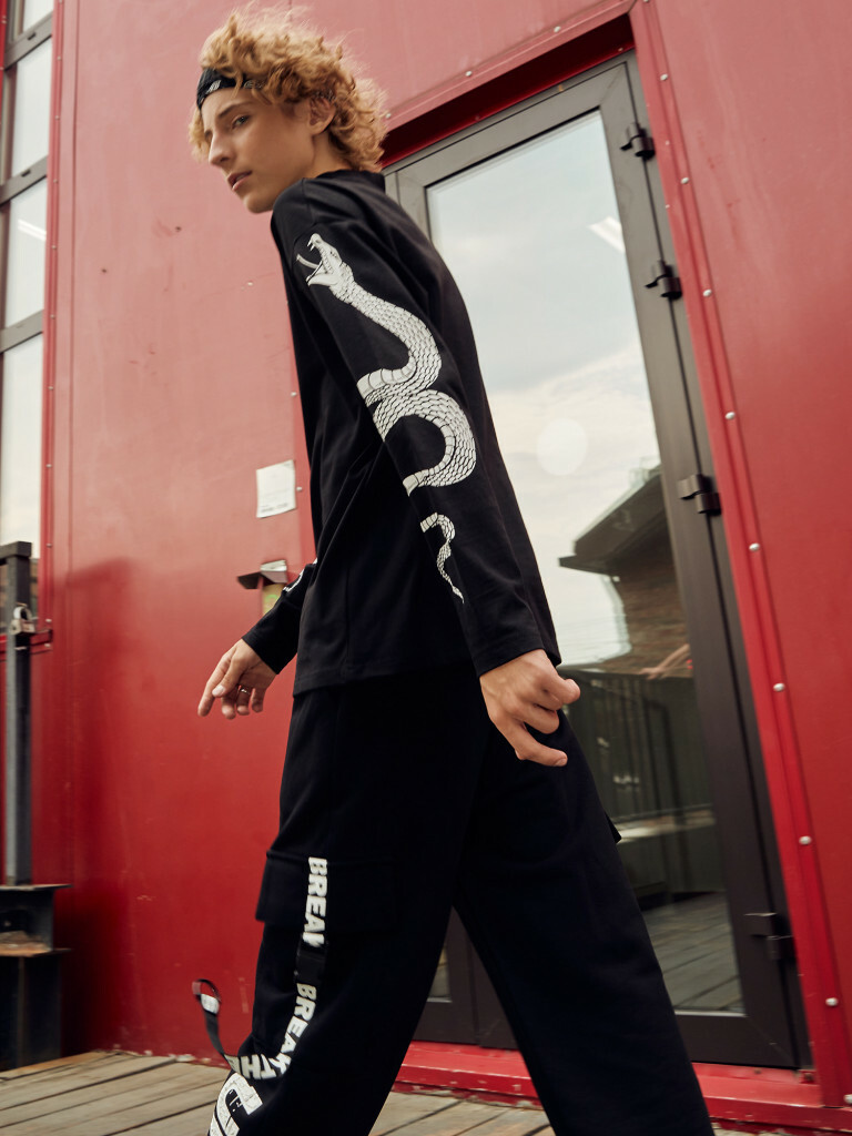 Водолазка "Break the Rules", черный, Crazy Getup 5