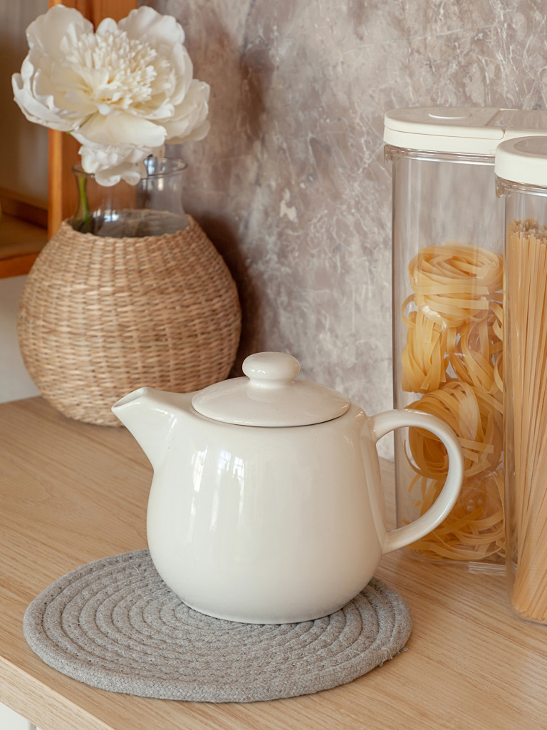 Подставка под горячее, серый, Унисон 0