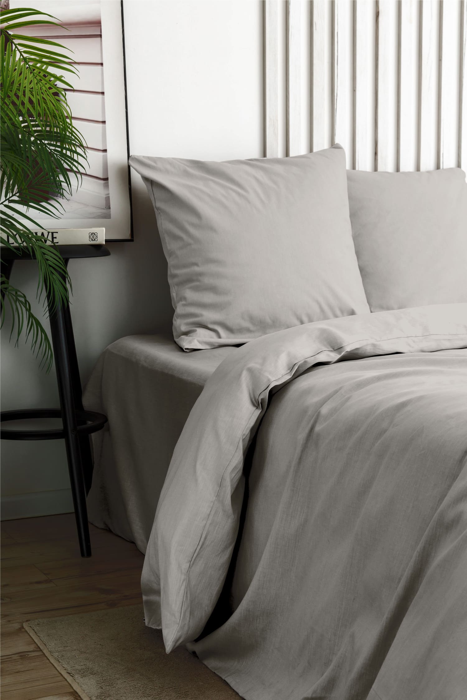 Постельное бельё Флоранс Серый светлый 1