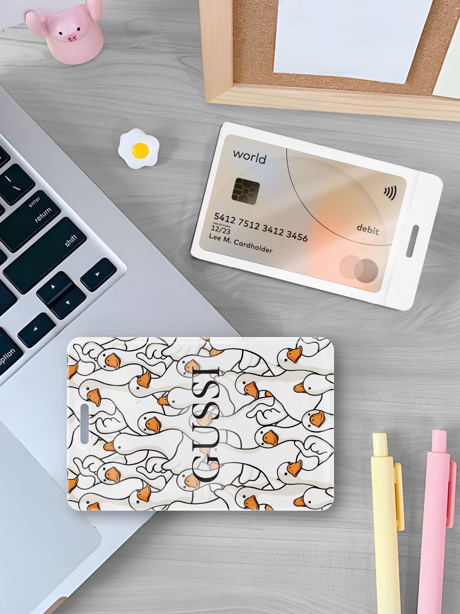 Чехол для карт Crazy Getup Гусь-обнимусь 2