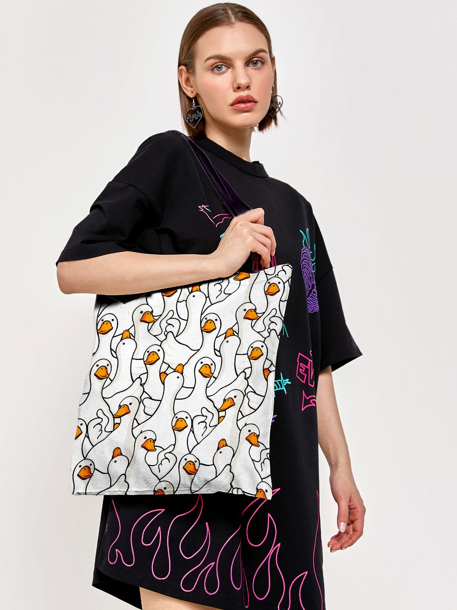 Сумка-шоппер Crazy Getup Гусси 1