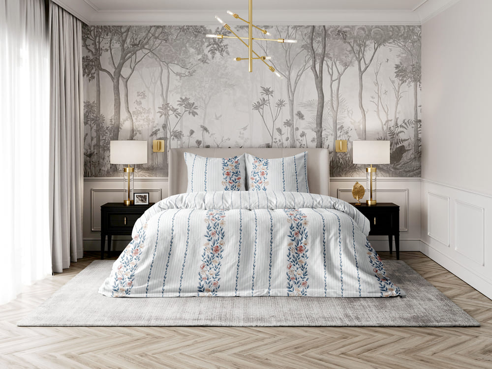 Постельное бельё Mia Cara Нежные цветы 4