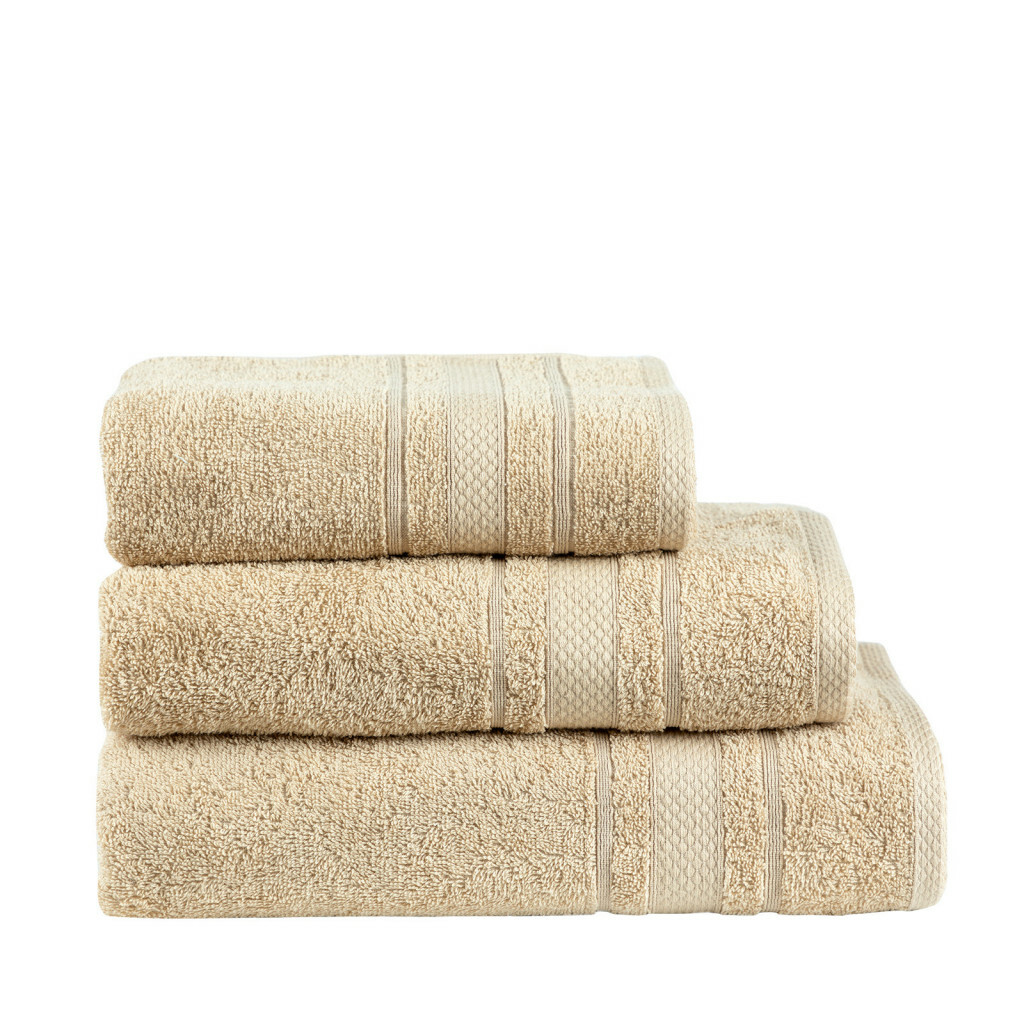 Комплект махровых полотенец "Барбара", карамель, Mia Cara 1