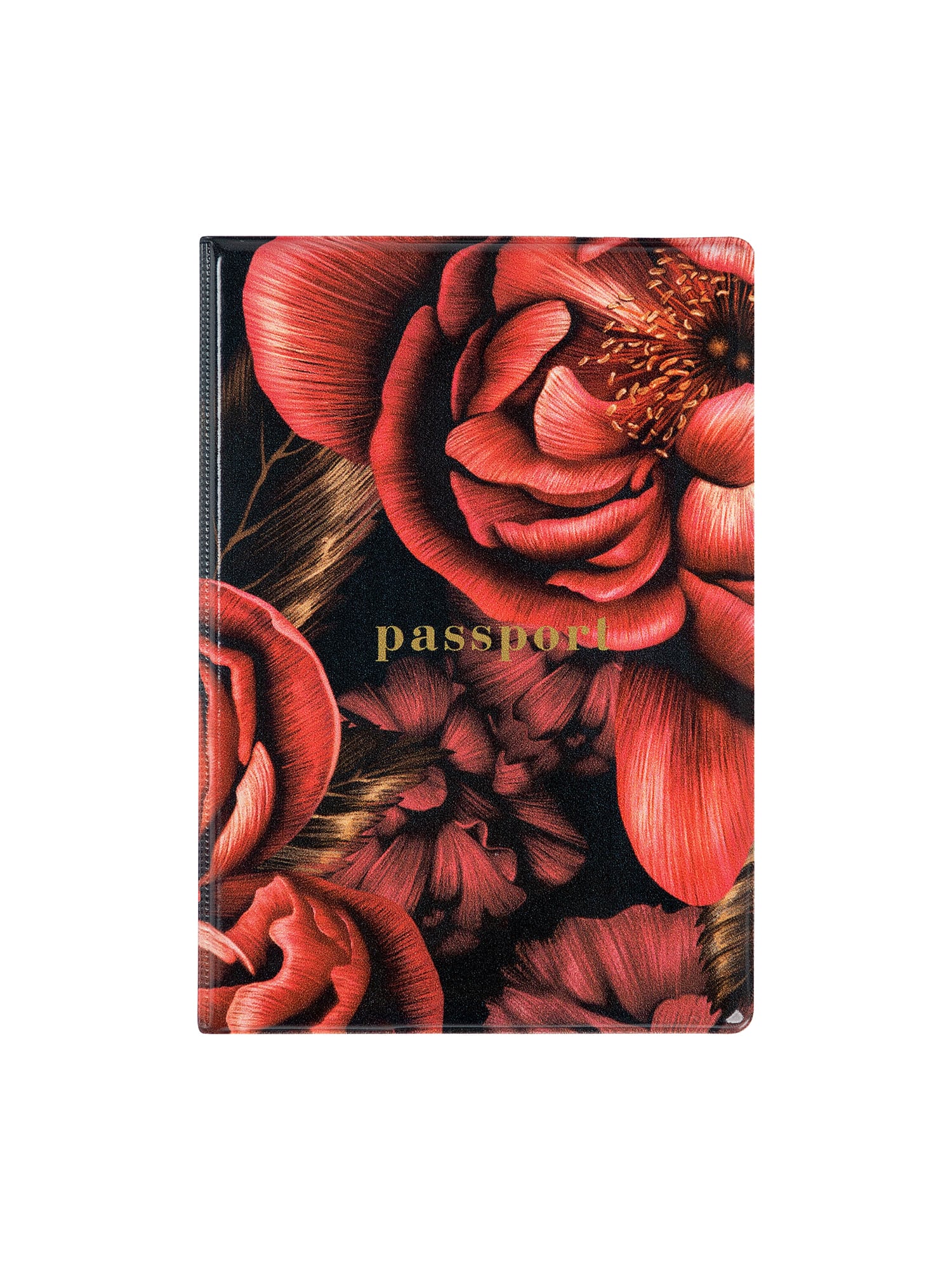 Обложка для паспорта "Mia Cara" Red Peony 4