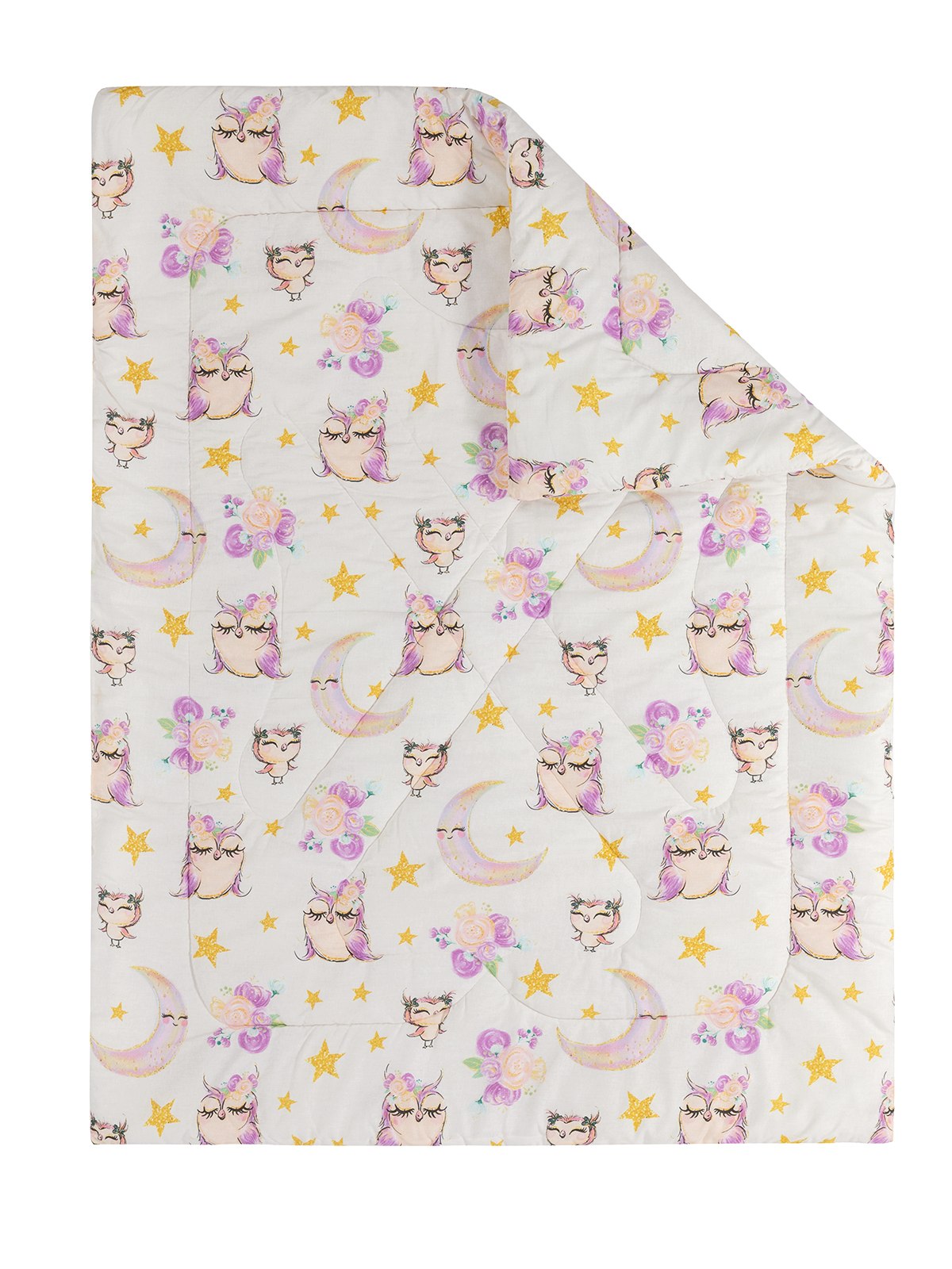 Одеяло в детскую кроватку "Совы", Juno 4