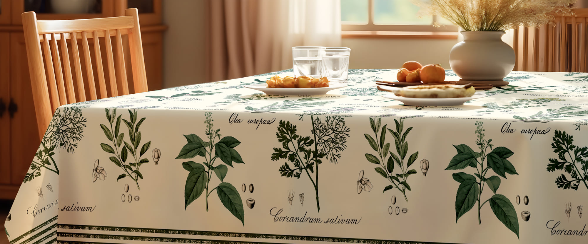 Скатерть Унисон Ботаника 1