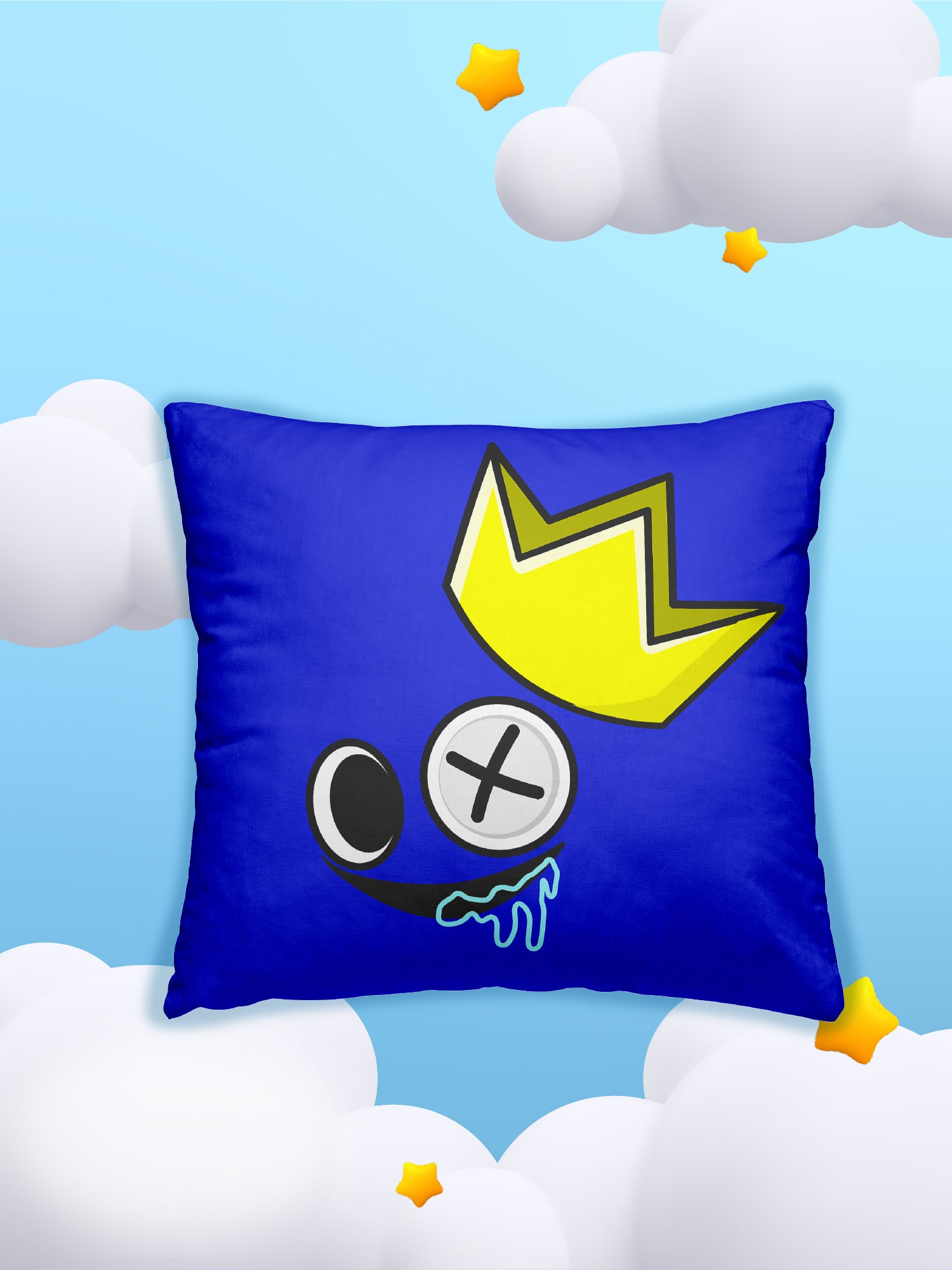 Подушка декоративная Juno Rainbow - blue and green 1