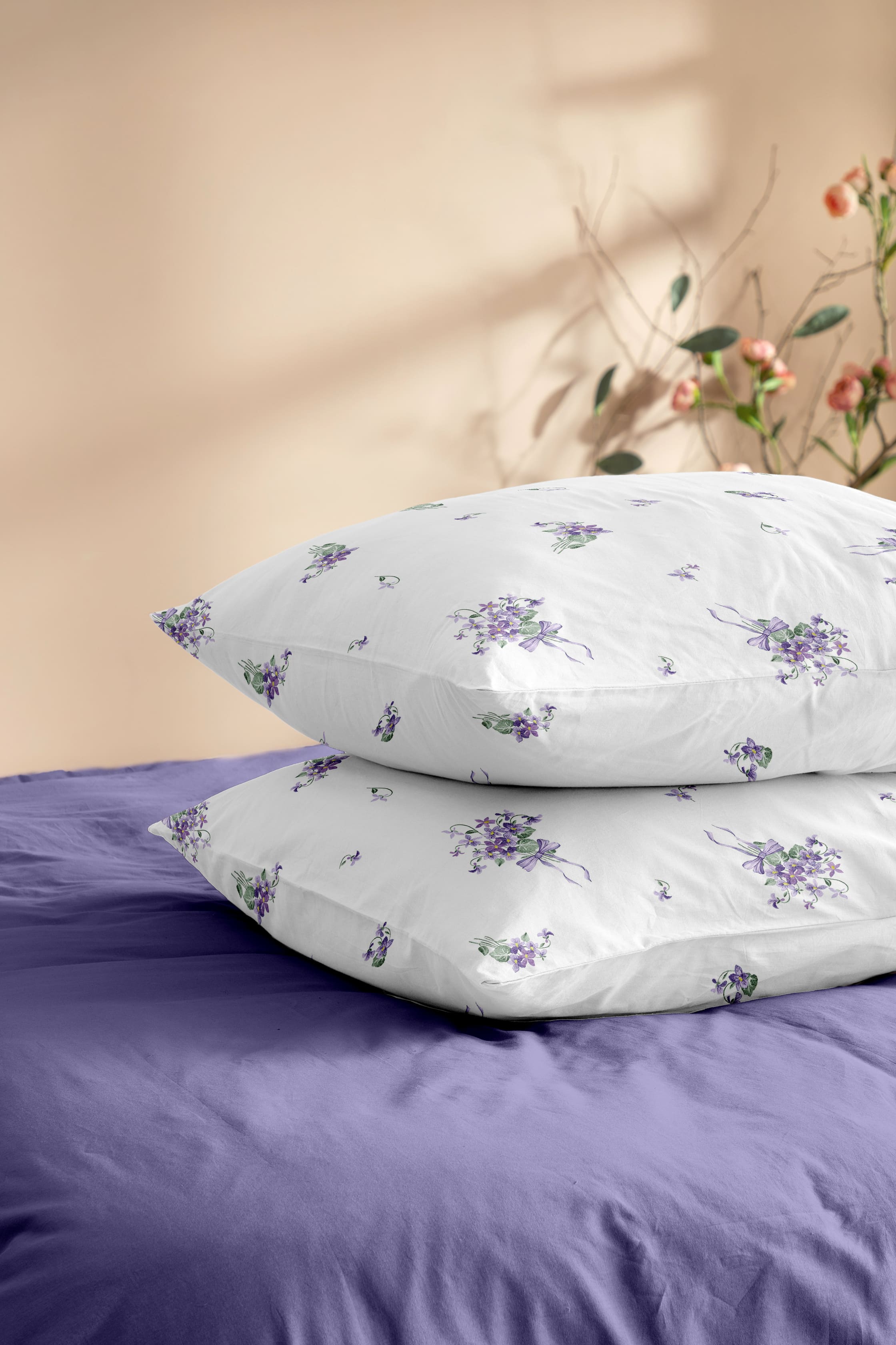 Комплект наволочек Унисон Лаванда 2