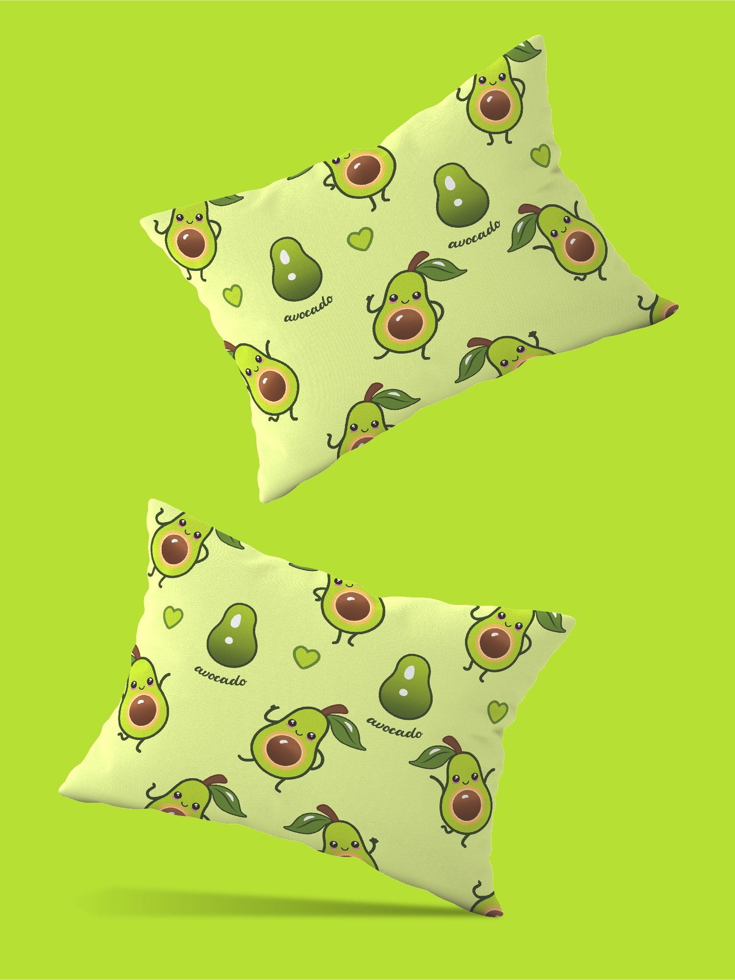 Комплект наволочек Avocado, Crazy Getup 1