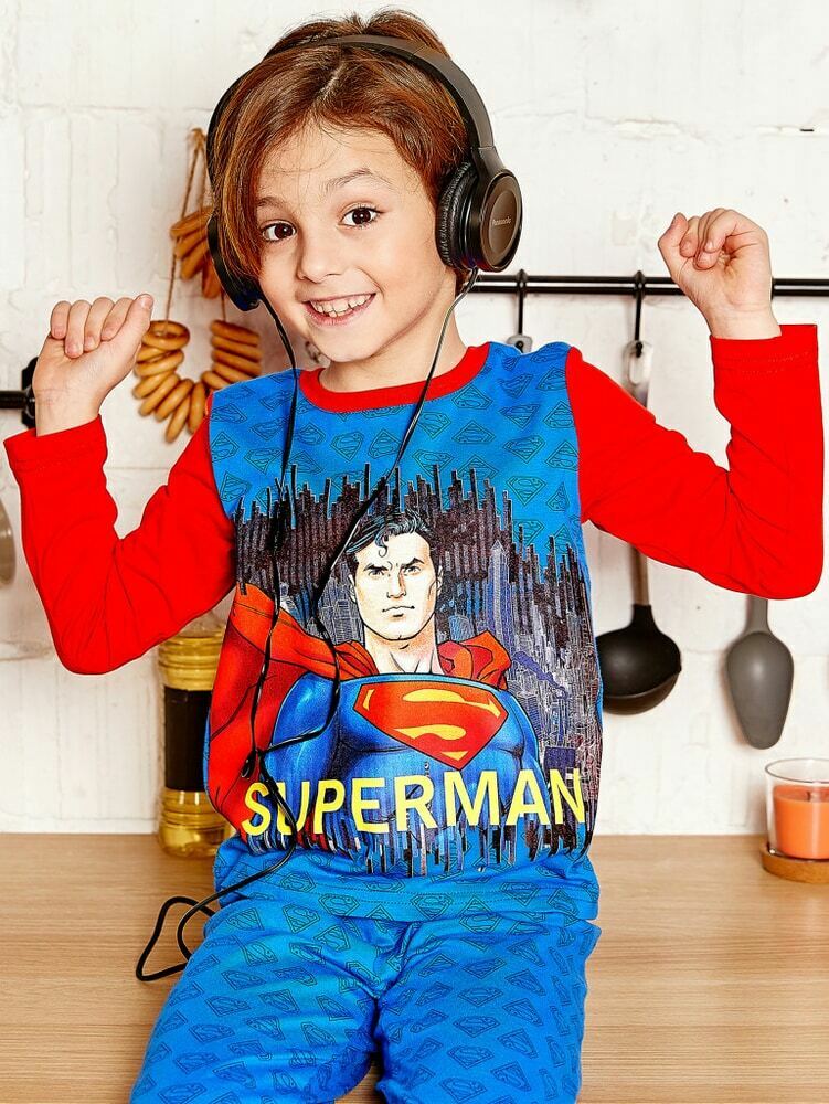 Пижама  Синий Супермен, Juno 1