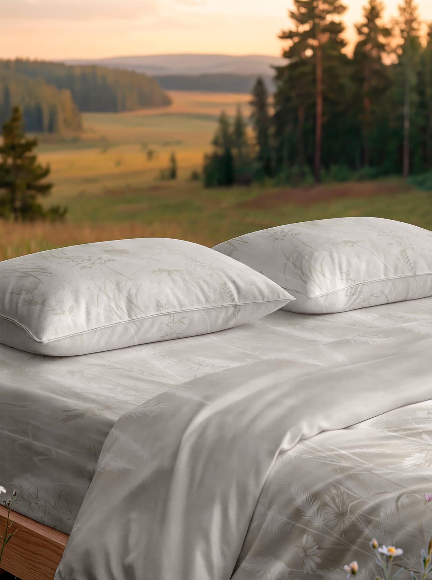 Постельное бельё Унисон Луговые цветы 4