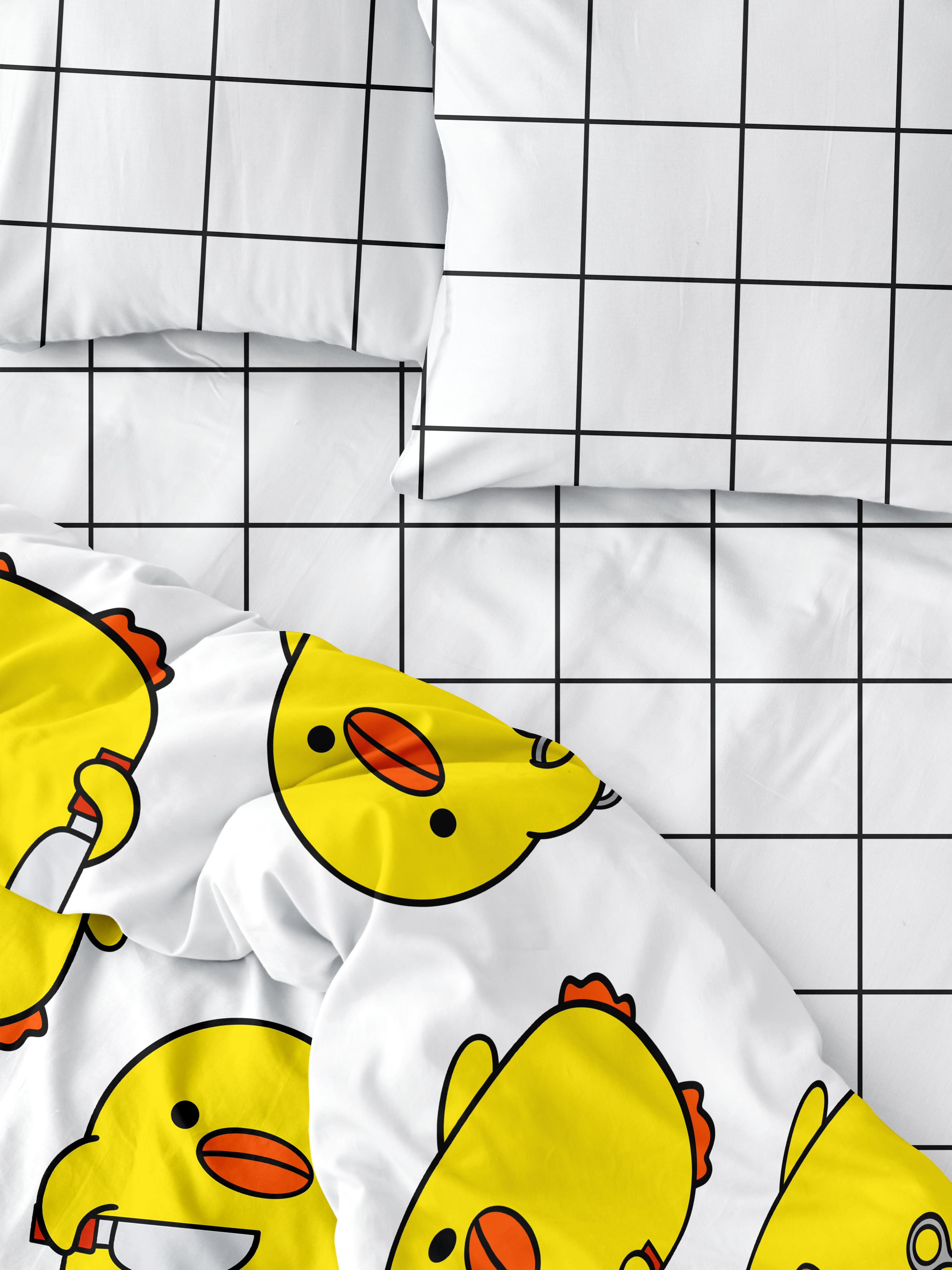 Постельное бельё Crazy Getup Danger ducks 2