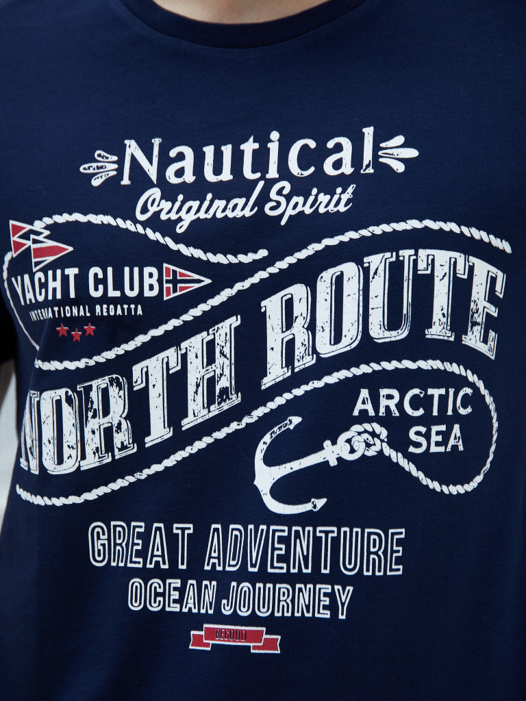 Футболка Regatta Темно-синий, BeGood 3