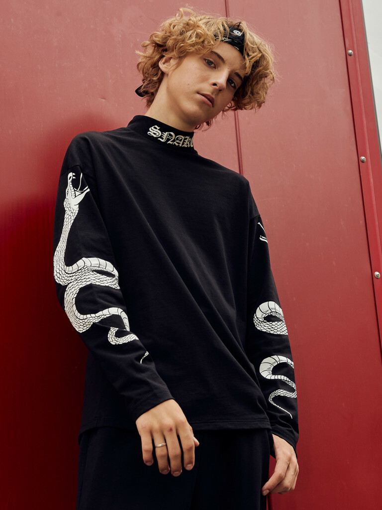 Водолазка "Break the Rules", черный, Crazy Getup 6